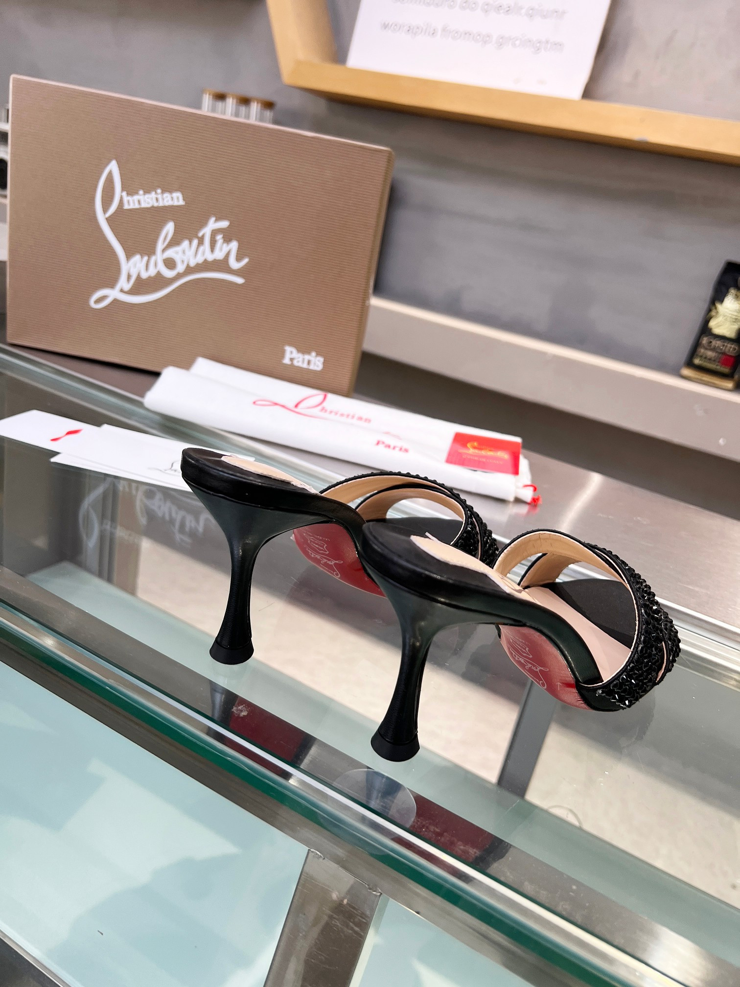 UA Chr1st1an Louboutin CL red-bottom shoes