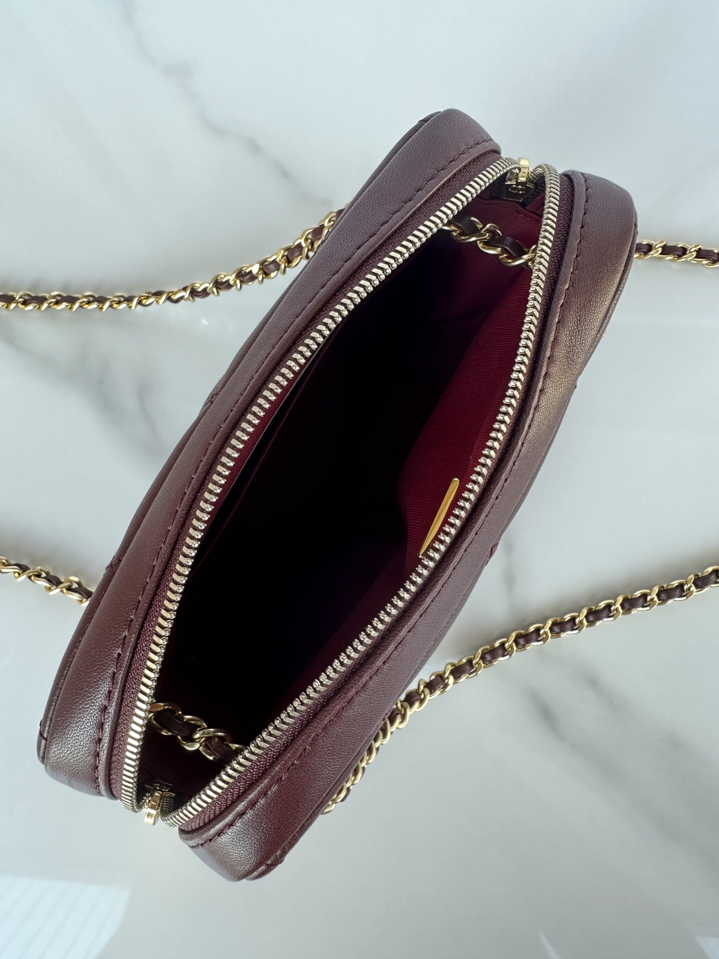 Ch**el Mini Camera Case 12 x 18 x 7cm