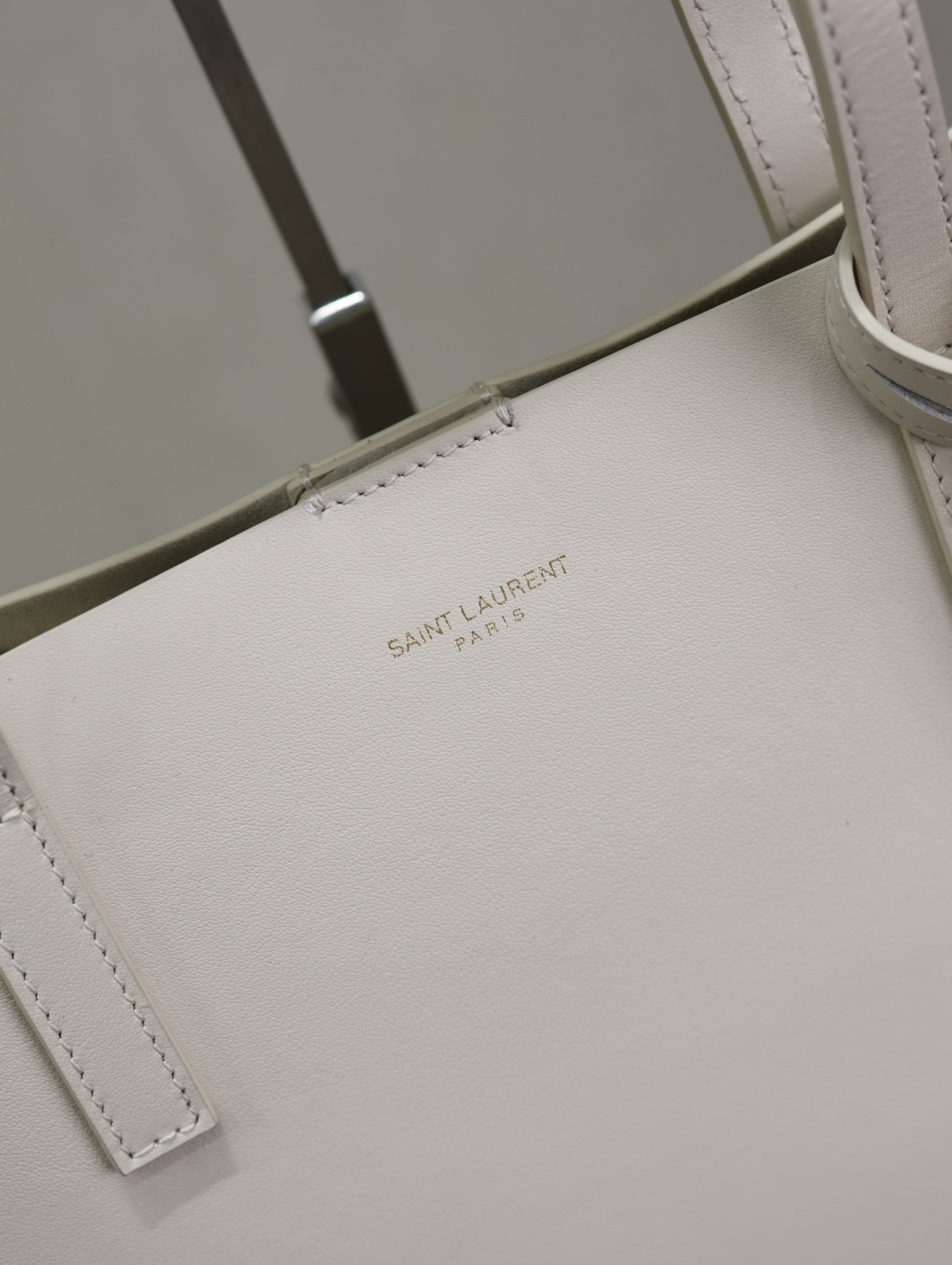 Y51 SHOPPING Sa1nt Lau*nt IN LEATHER 32.5×35×10.5cm