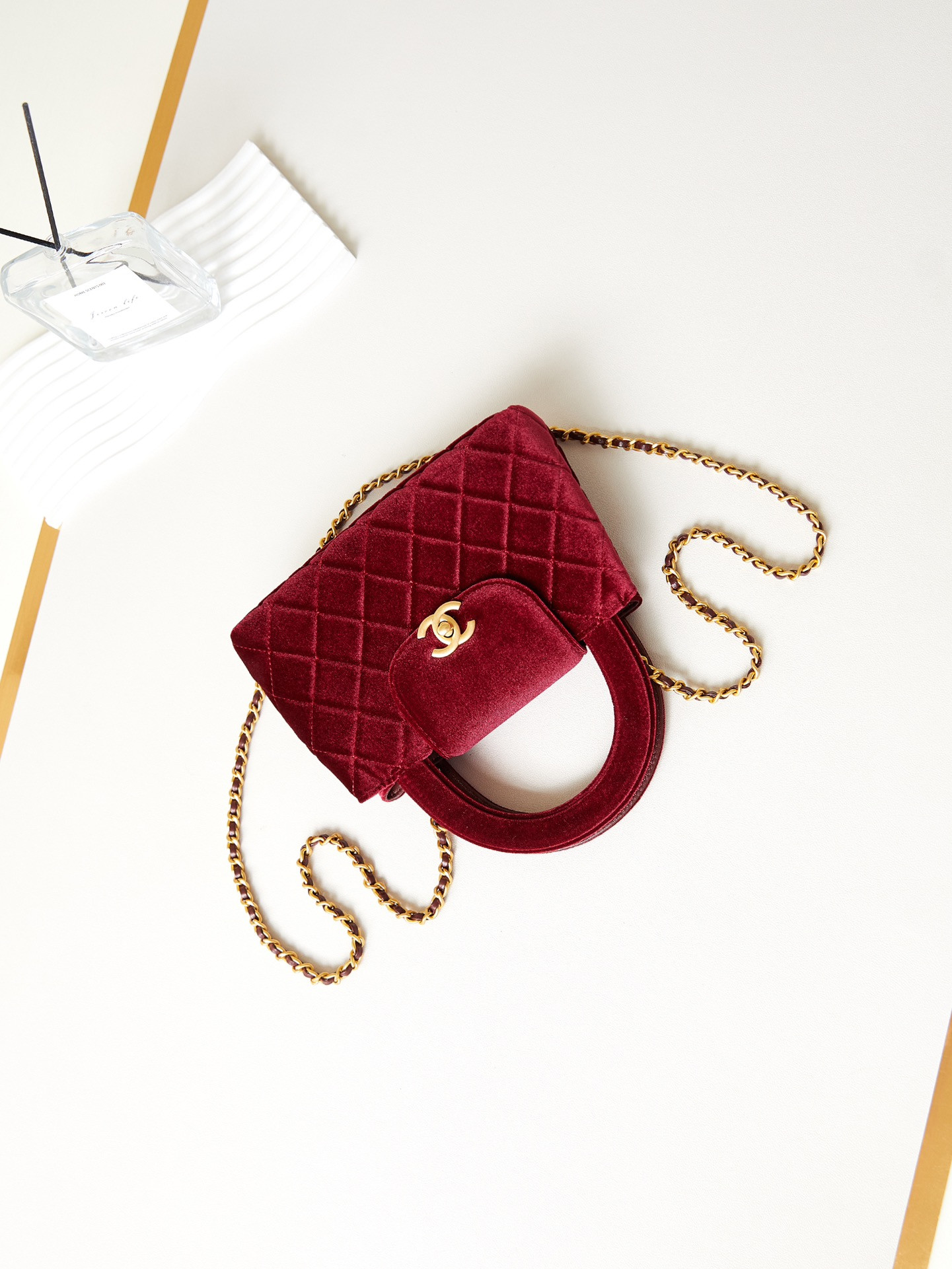 Ch**el 24A Kelly 19x13x7cm