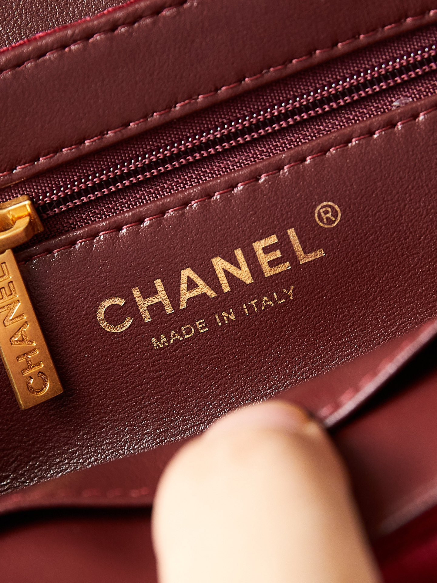 Ch**el 24A Kelly 19x13x7cm