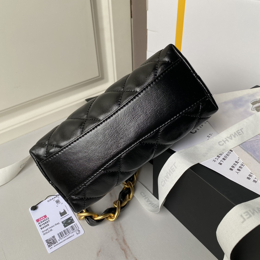 Ch**el Hobo Handbag 22.5×19.5×8.5cm