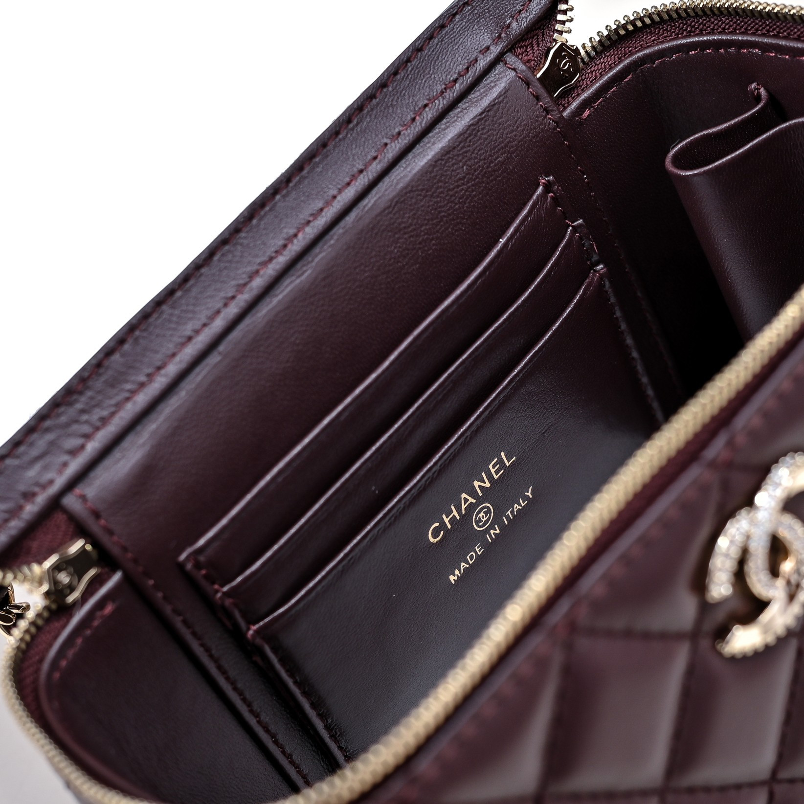 Ch**el Clutch With Chain 17cm