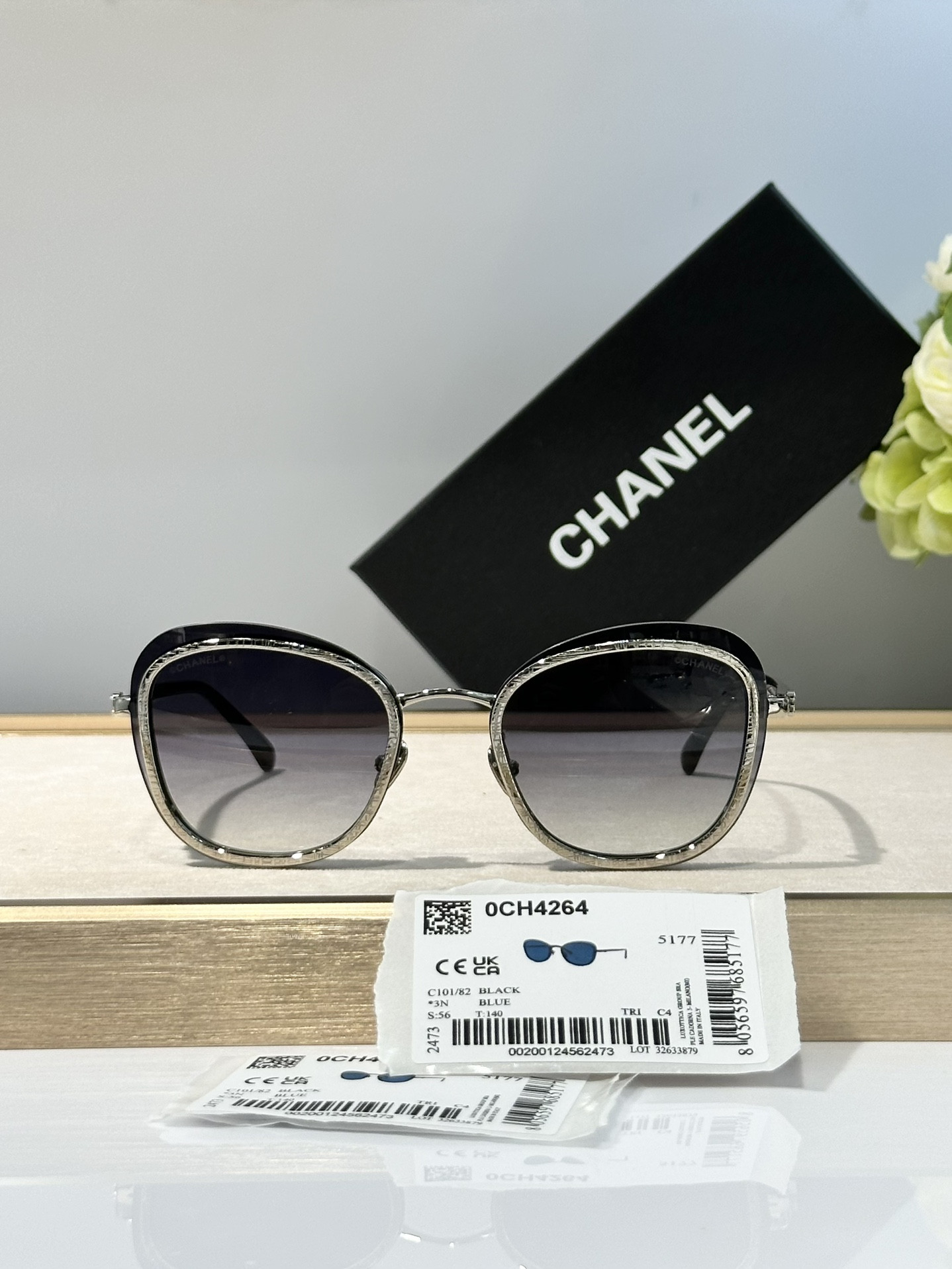 Ch**el Glasses CH4264 56-17-140