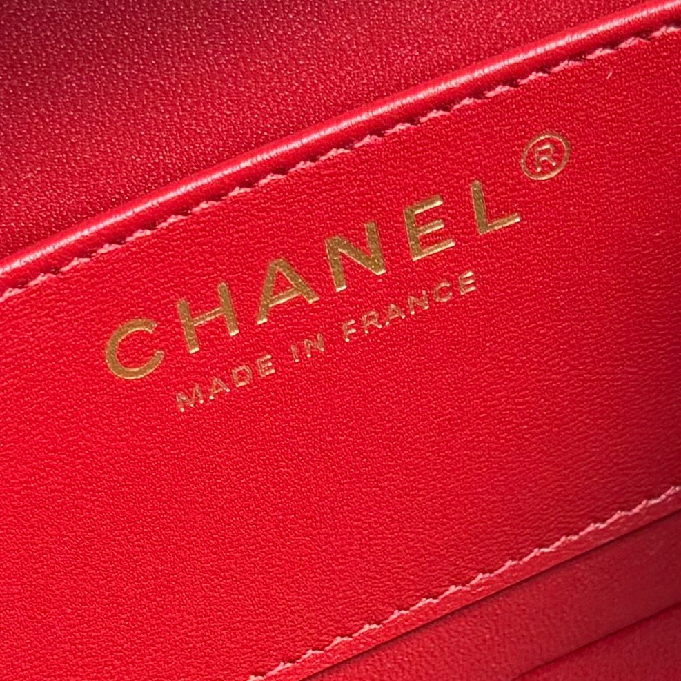 Ch**el Small Box Bag 12.5x18x6.5cm