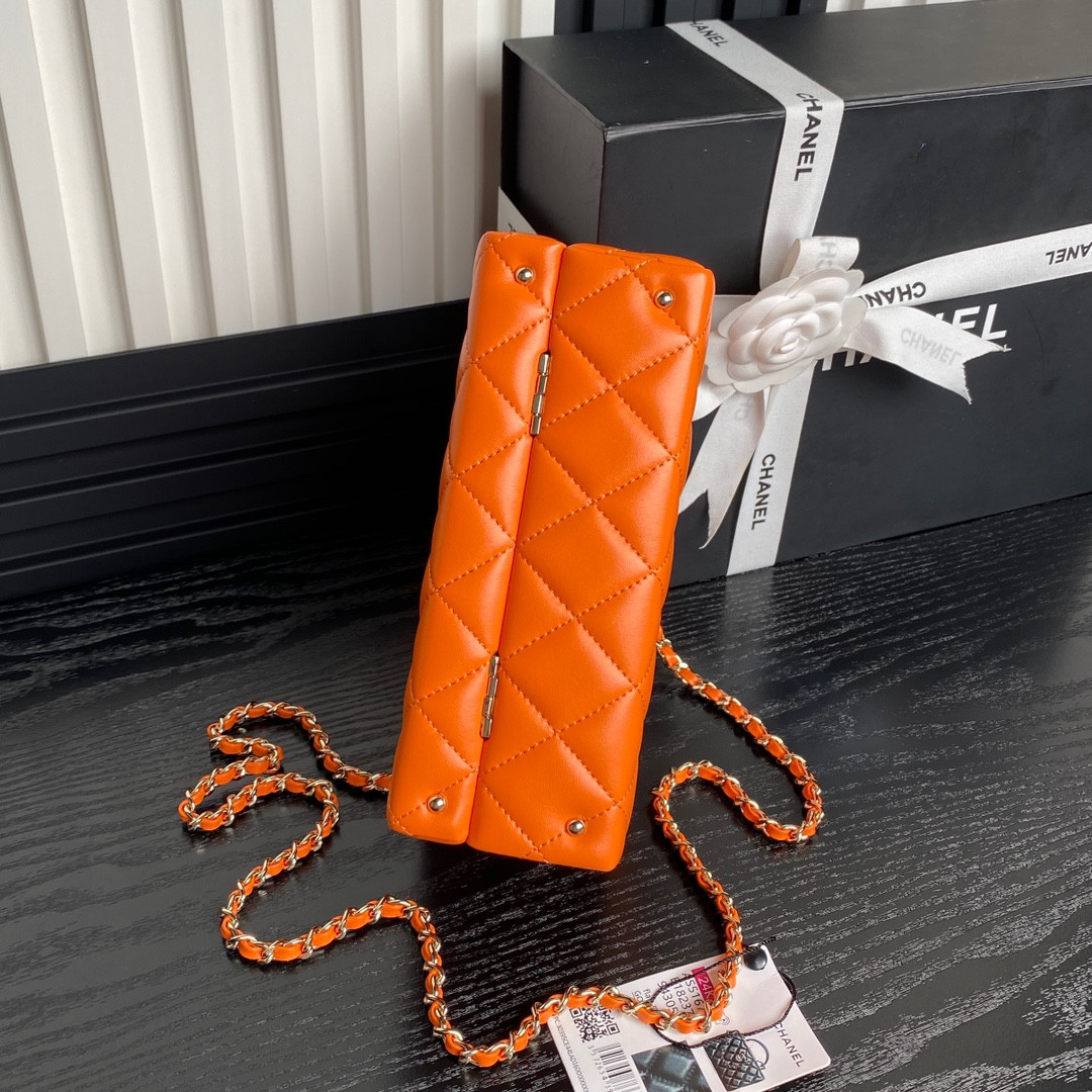 Ch**el Small Box Bag 12.5x18x6.5cm