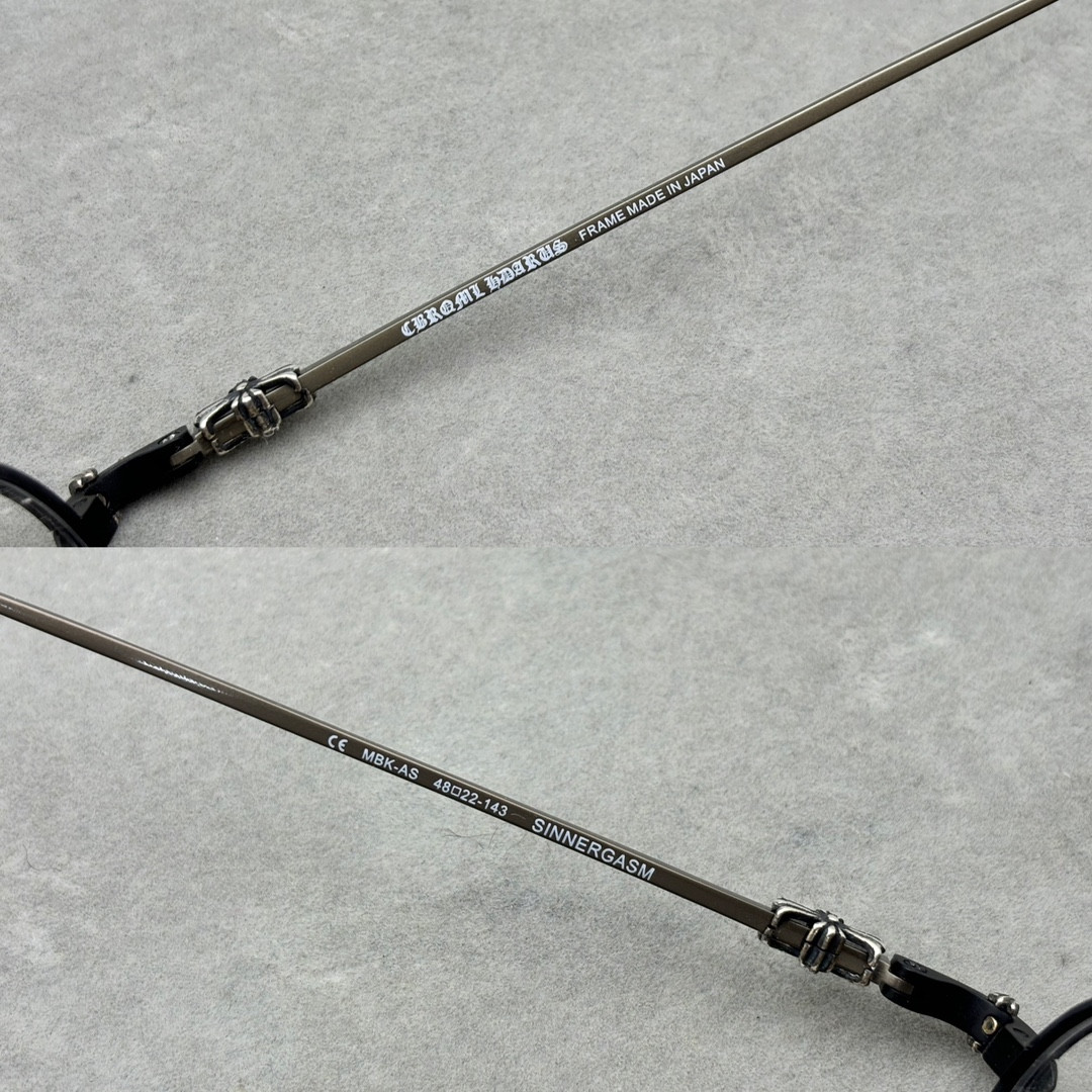 Ch*0me He**ts Glasses MBKAS 48-22-143