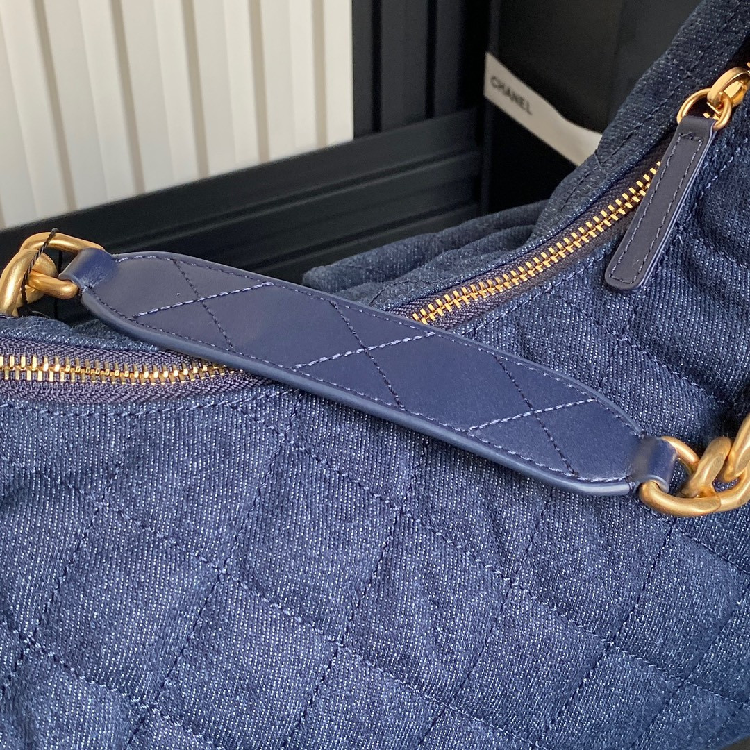 Ch**el 25c Maxi Hobo Bag 27×35×18cm