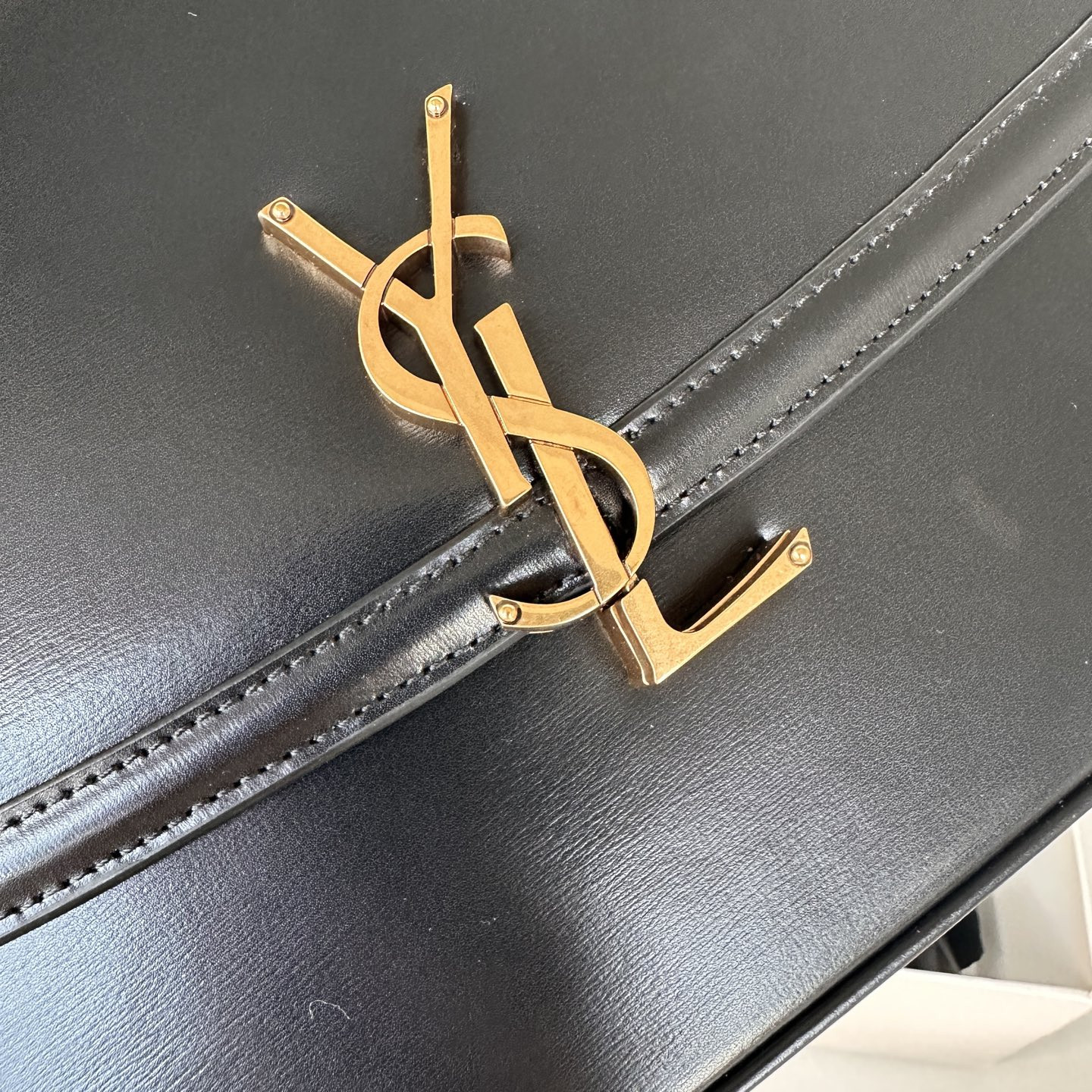 Y51 solferino large in box Sa1nt Lau*nt 29x18x9cm