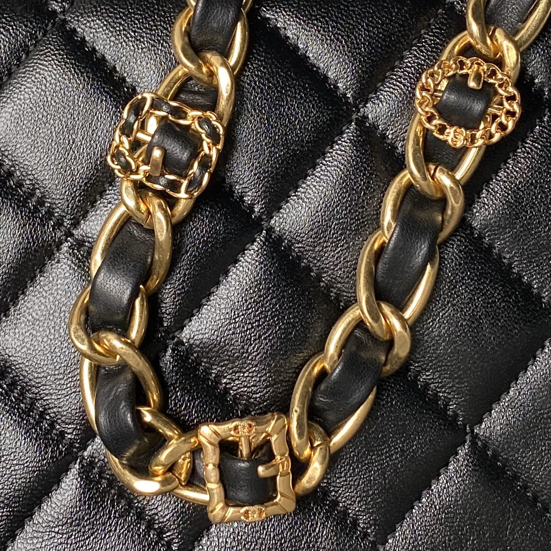 Ch**el 24A Messenger Bag AS4993 14.5x24x6.5cm