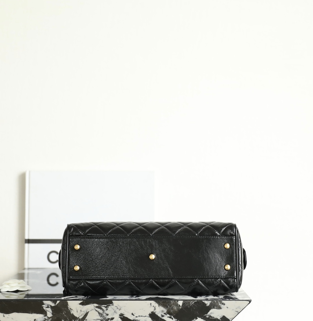 Ch**el Large Bowling Bag AS5579 17x31x13cm