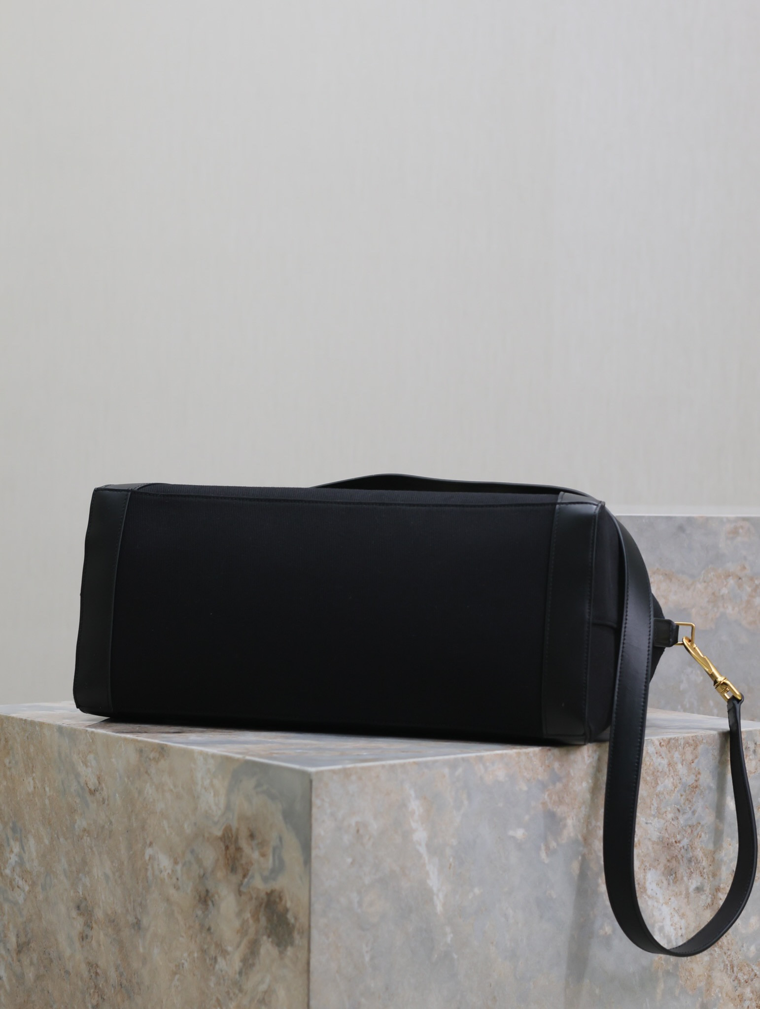 Y51 RIVE GAUCHE bowling tote in canvas 42x32x18cm