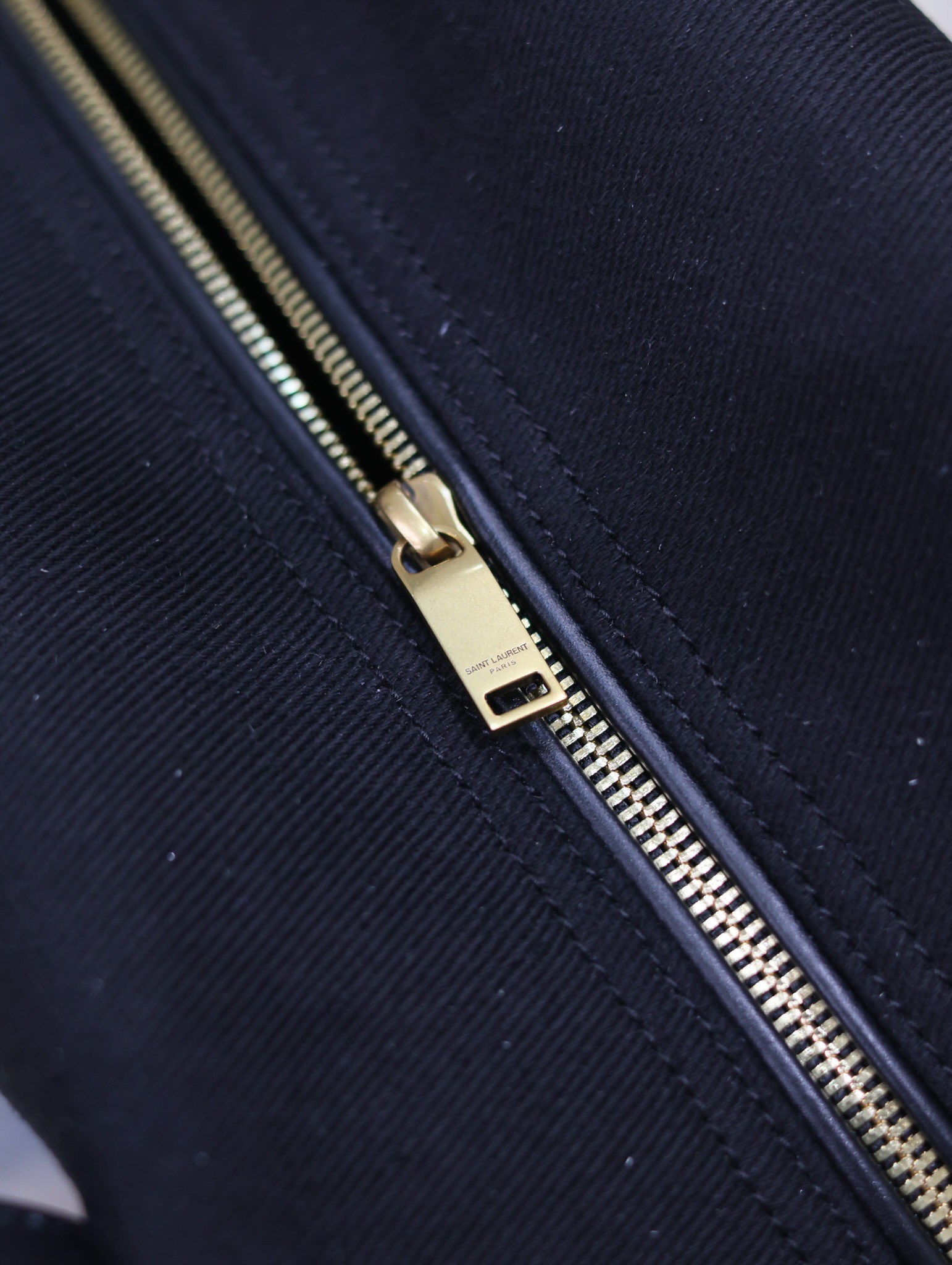 Y51 RIVE GAUCHE bowling tote in canvas 42x32x18cm