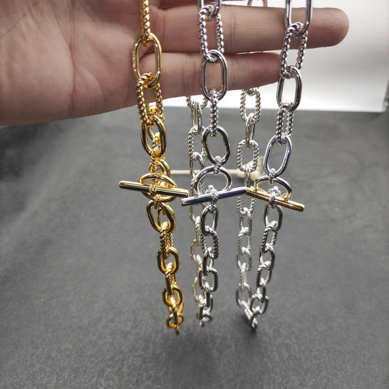 David Yurman 11mm buttonhole necklace(Chain length 48cm)