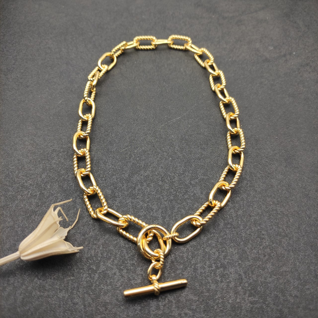 David Yurman 11mm buttonhole necklace(Chain length 48cm)