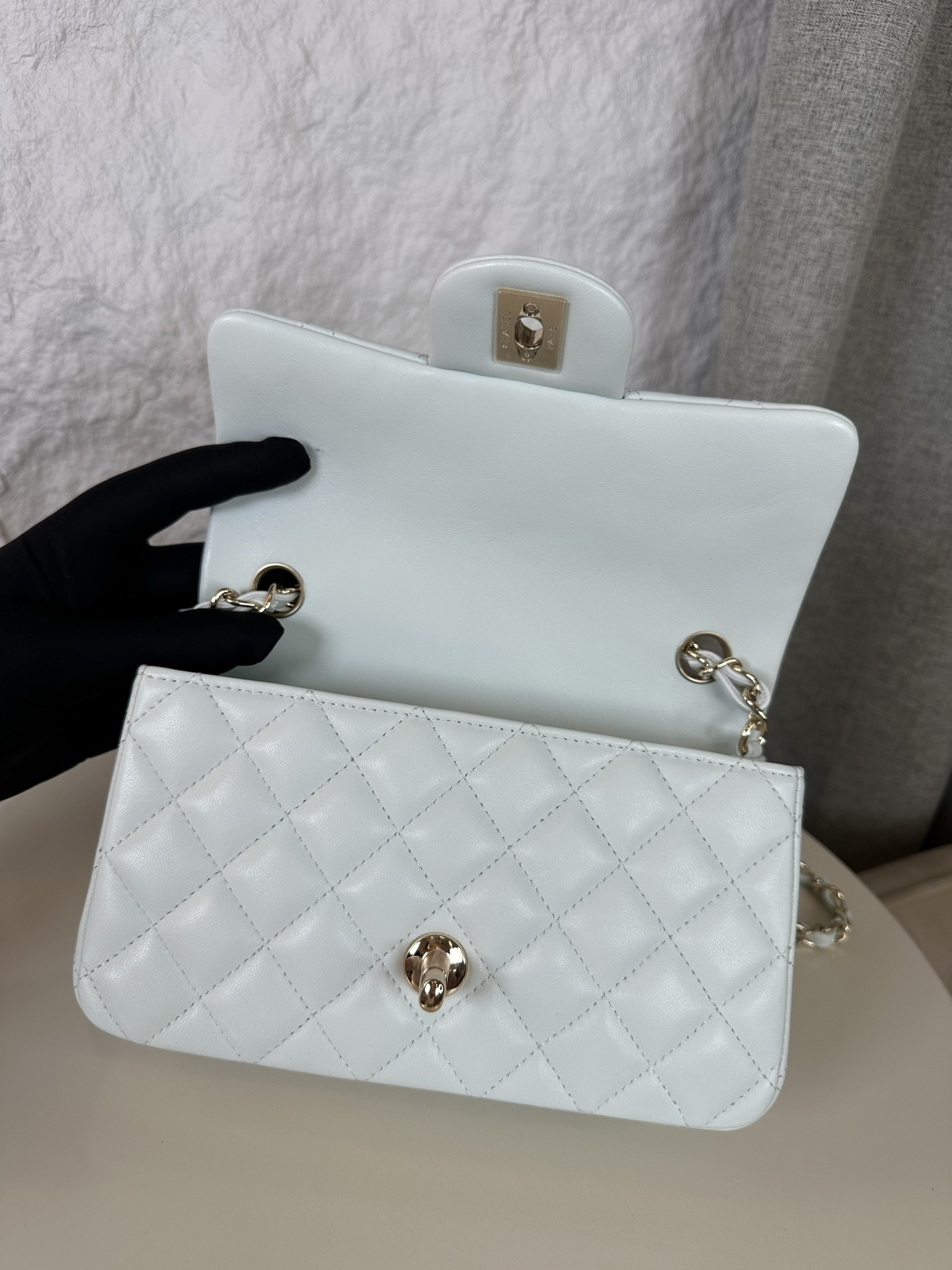 Ch**el Mini Flap Bag 20x12x6cm