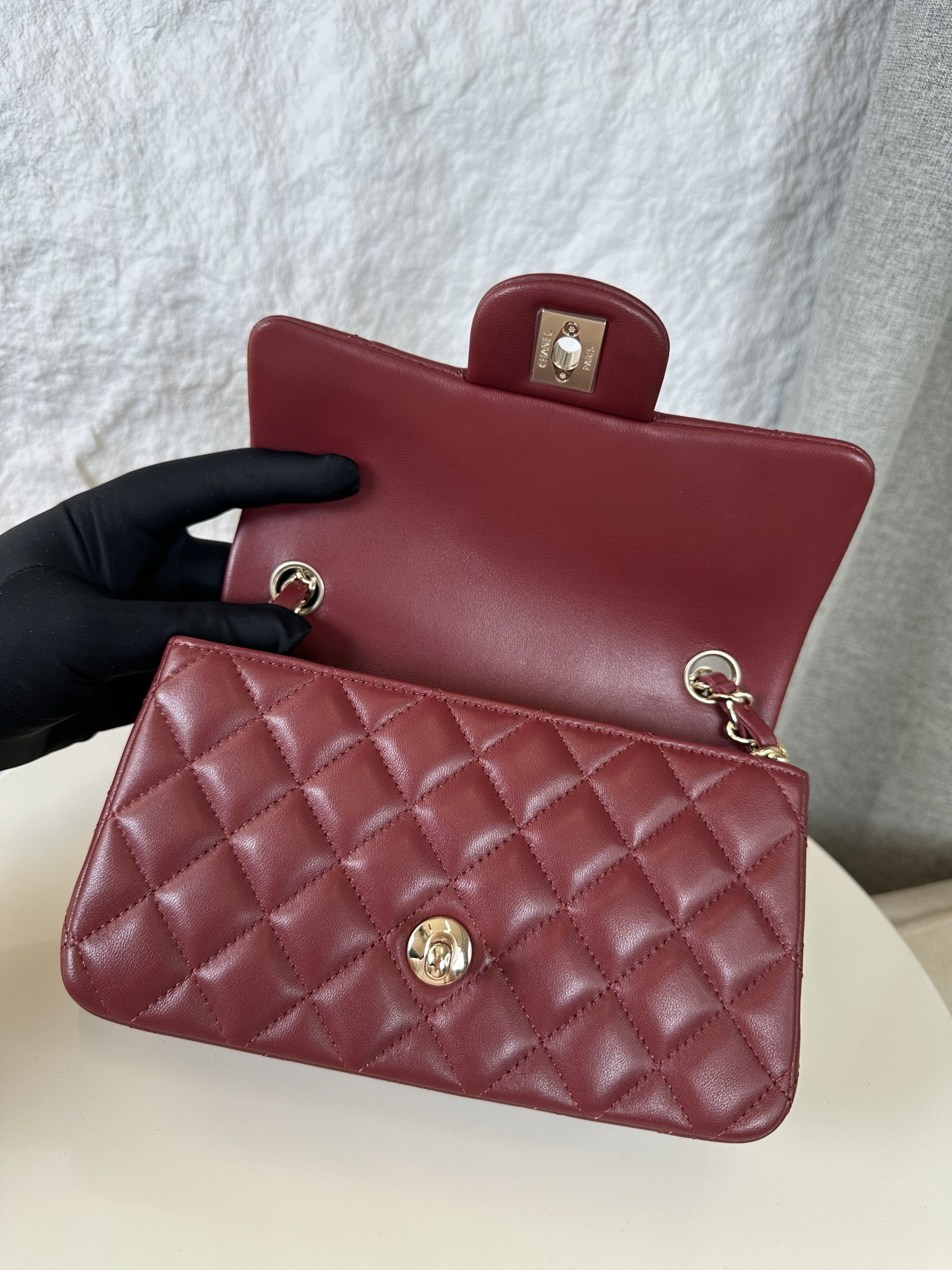 Ch**el Mini Flap Bag 20x12x6cm