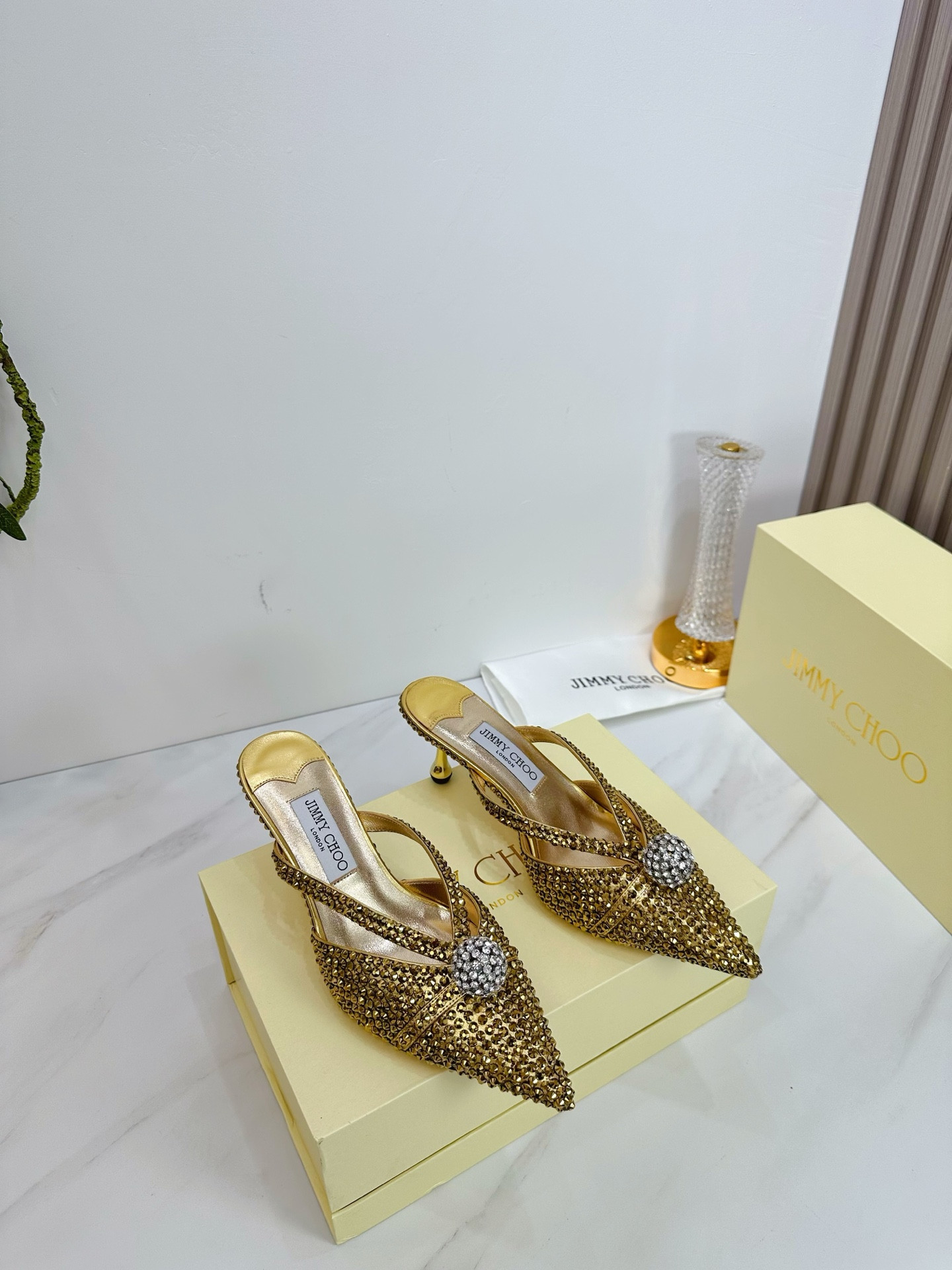 UA J1m*y Ch00 Sana Mule 6.5cm