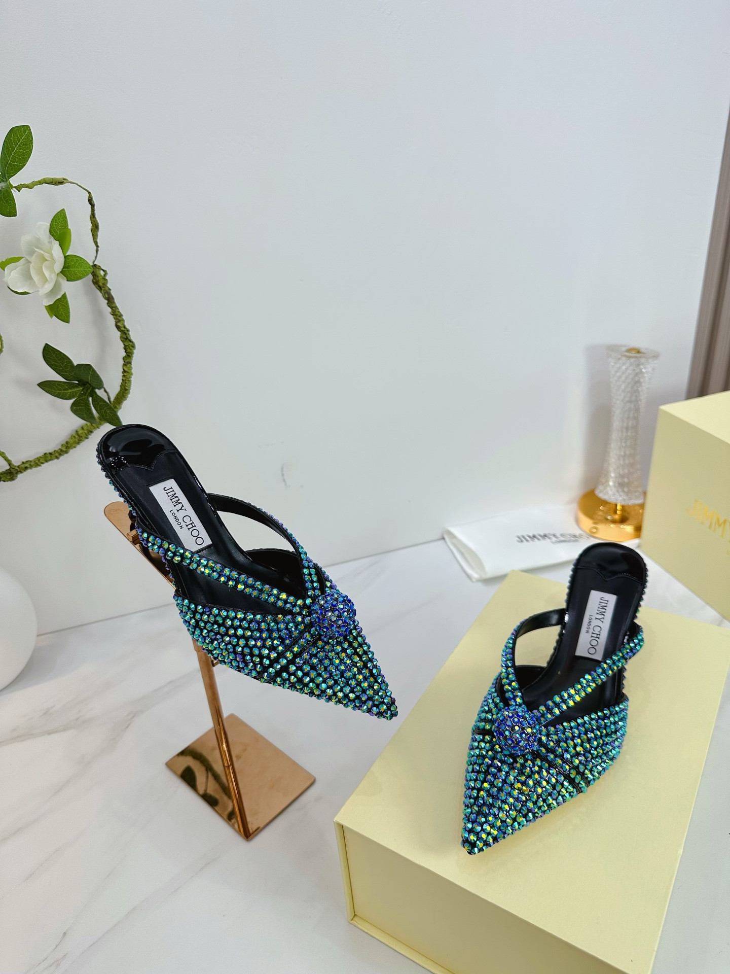 UA J1m*y Ch00 Sana Mule 6.5cm