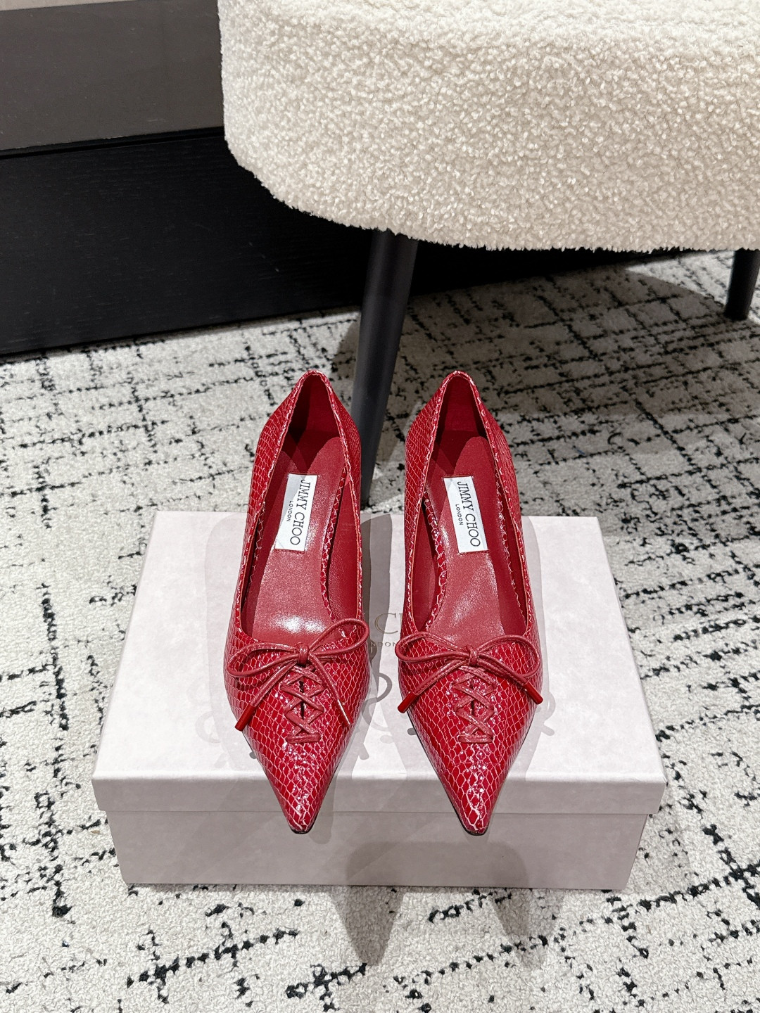 UA J1m*y Ch00 Scarlett Pumps 5cm