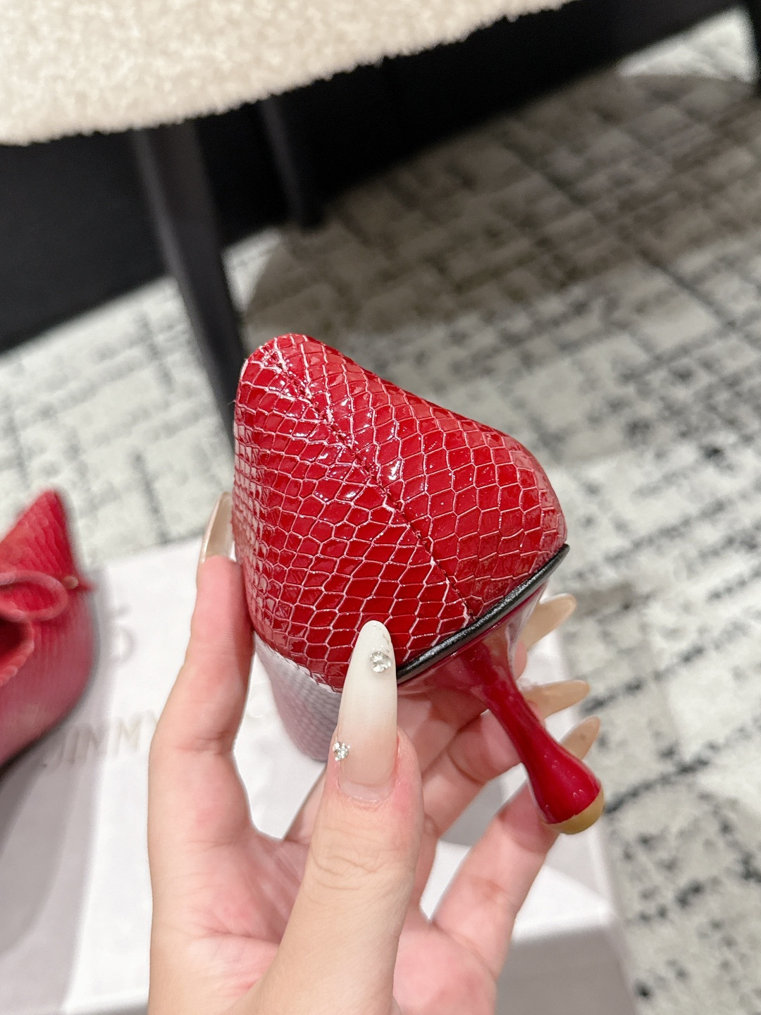 UA J1m*y Ch00 Scarlett Pumps 5cm