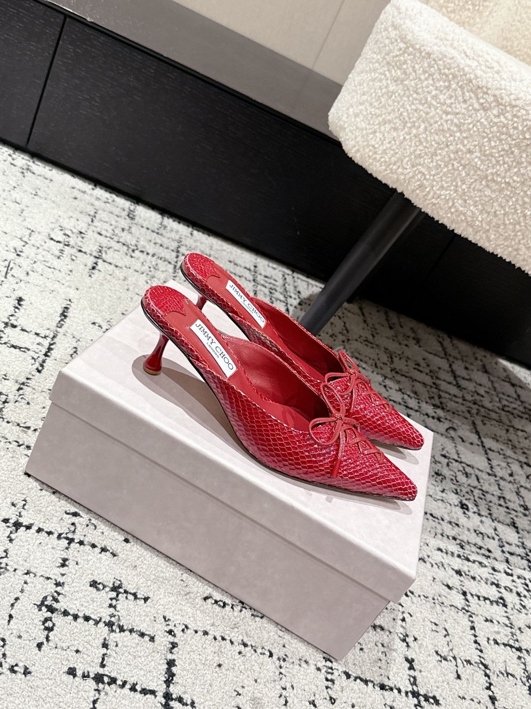 UA J1m*y Ch00 Scarlett Mule 5cm