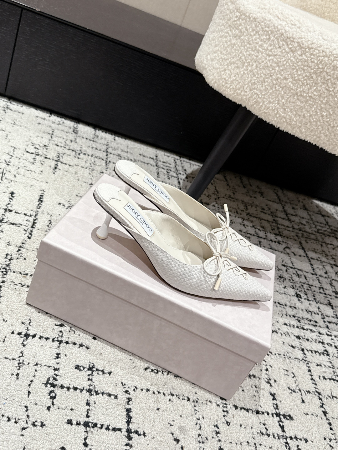 UA J1m*y Ch00 Scarlett Mule 5cm