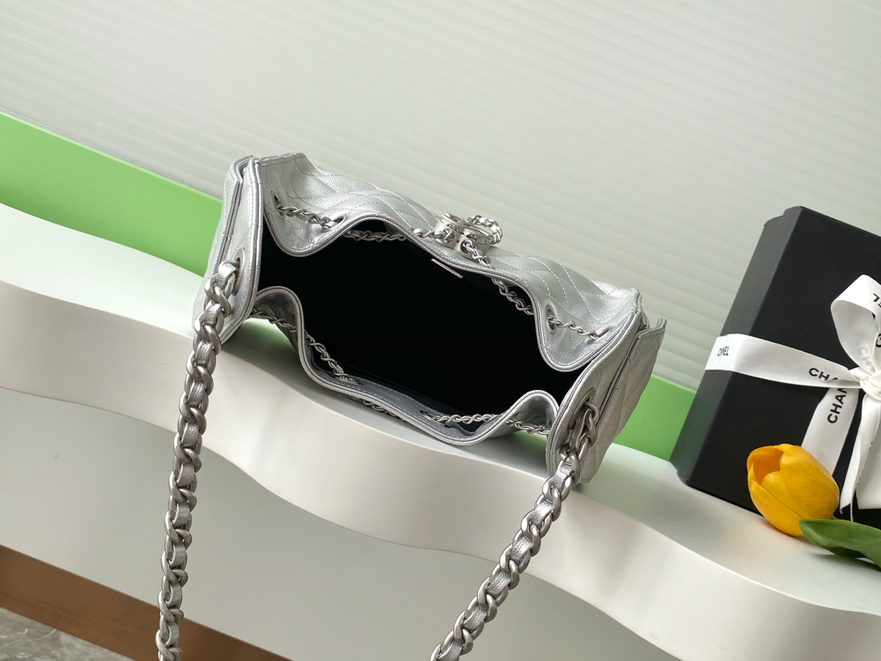 Ch**el 25C Bucket Bag 20x22x12.5cm