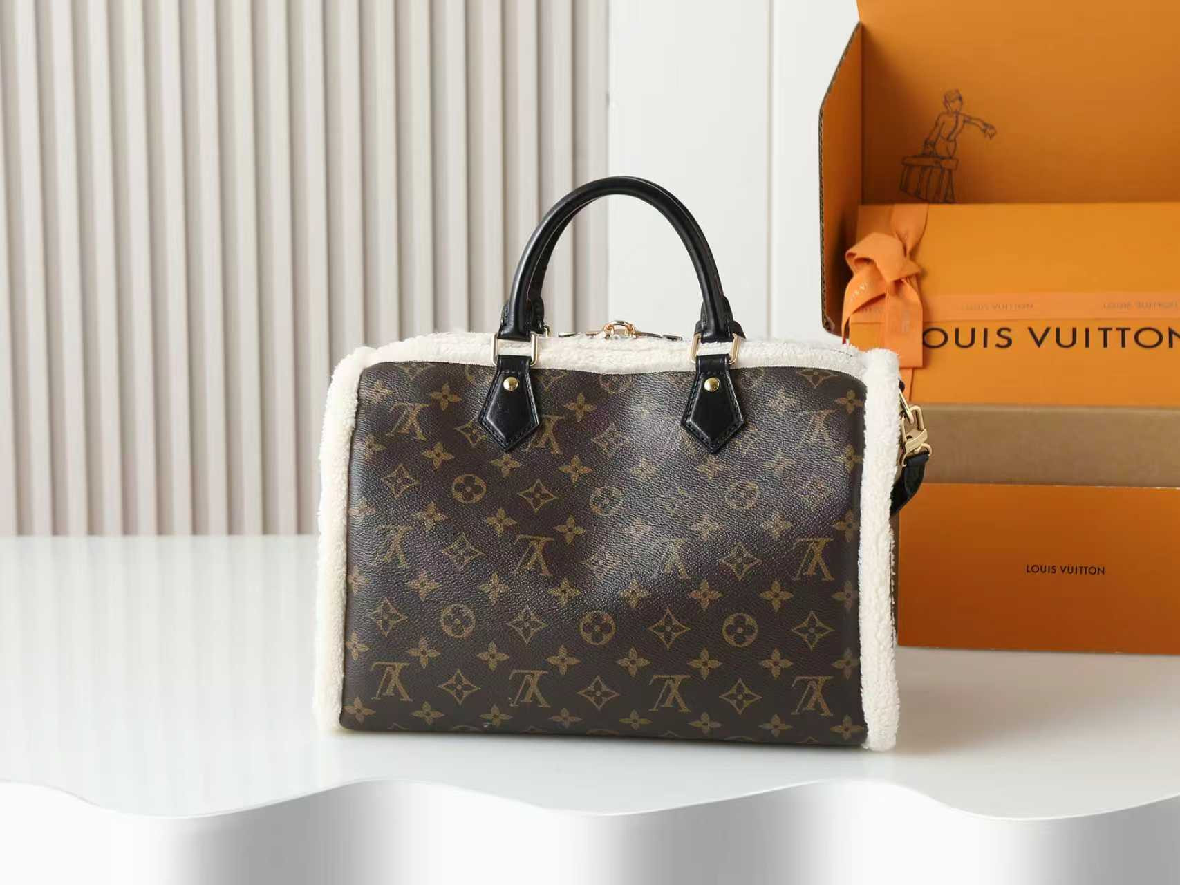 LV Speedy Soft 30 Teddy M26326 30x21x17cm