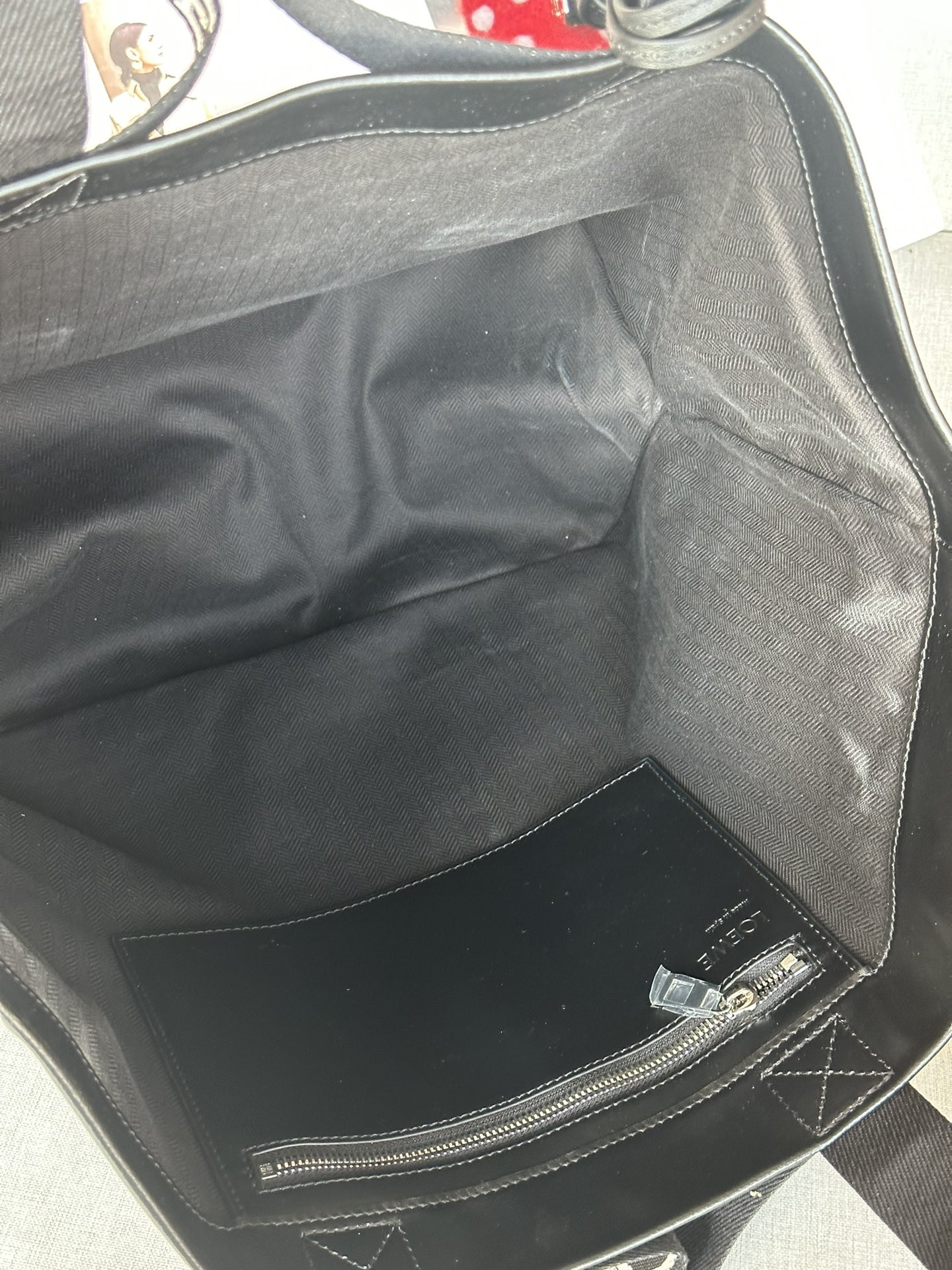 Loewe Fold Shopper in Paper Calfskin 31x50x20cm