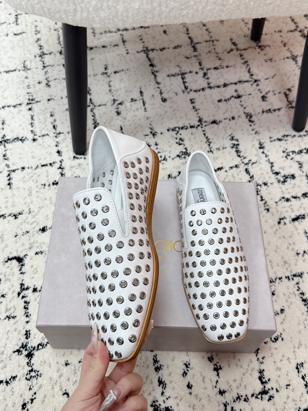 UA Jimmy Choo Eliot Slipper