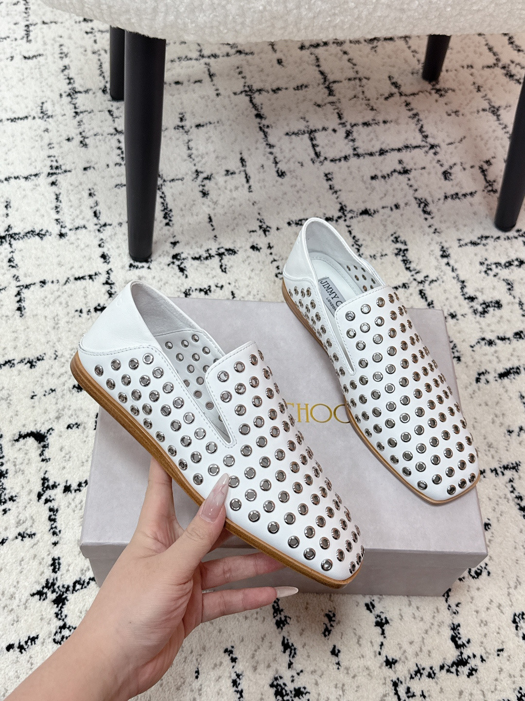 UA Jimmy Choo Eliot Slipper