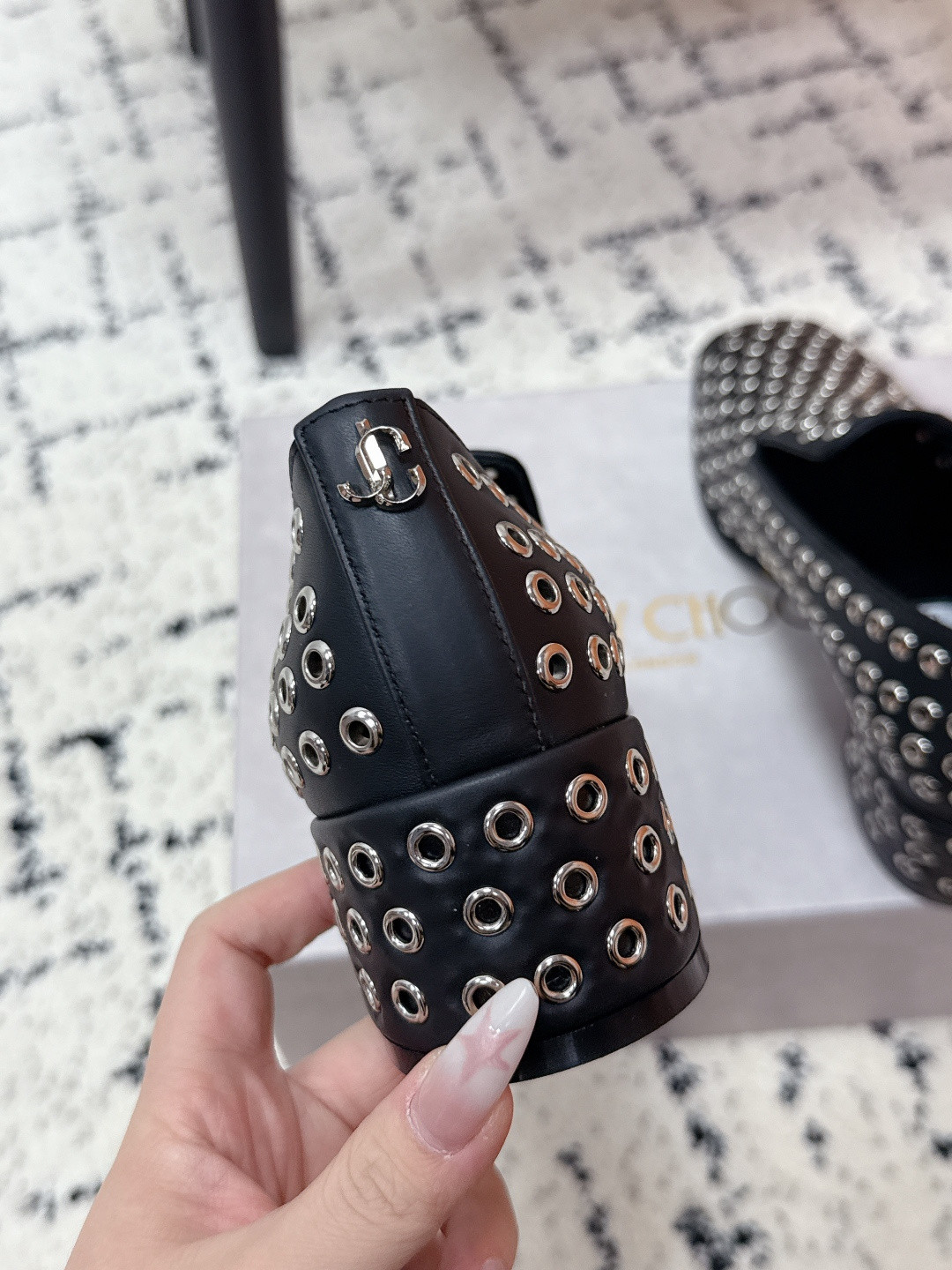 UA J1m*y Ch00 Eliot Slipper 4.5cm Heel