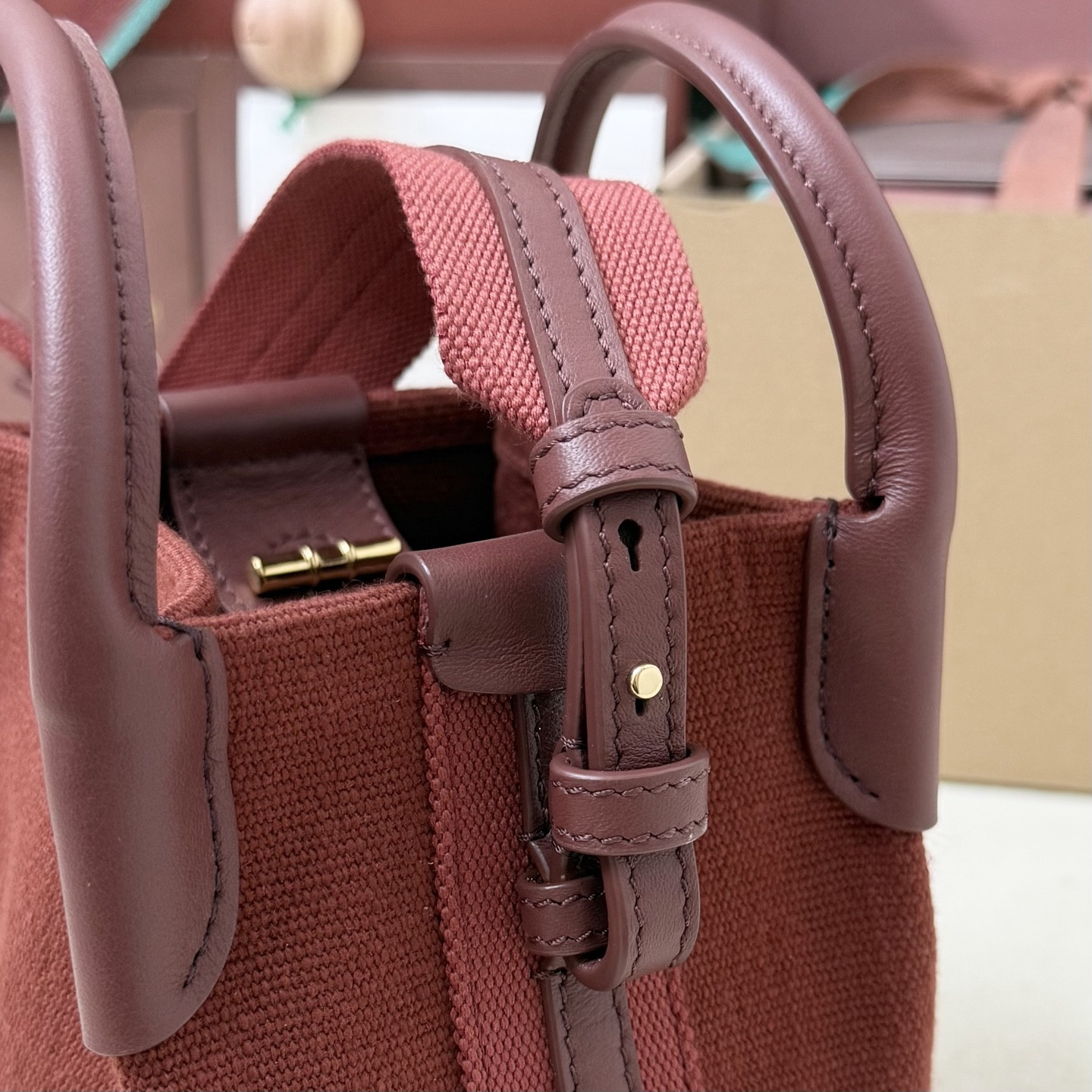 L0r0 P1ana Micro Bale Cotton bag 23x16x14cm