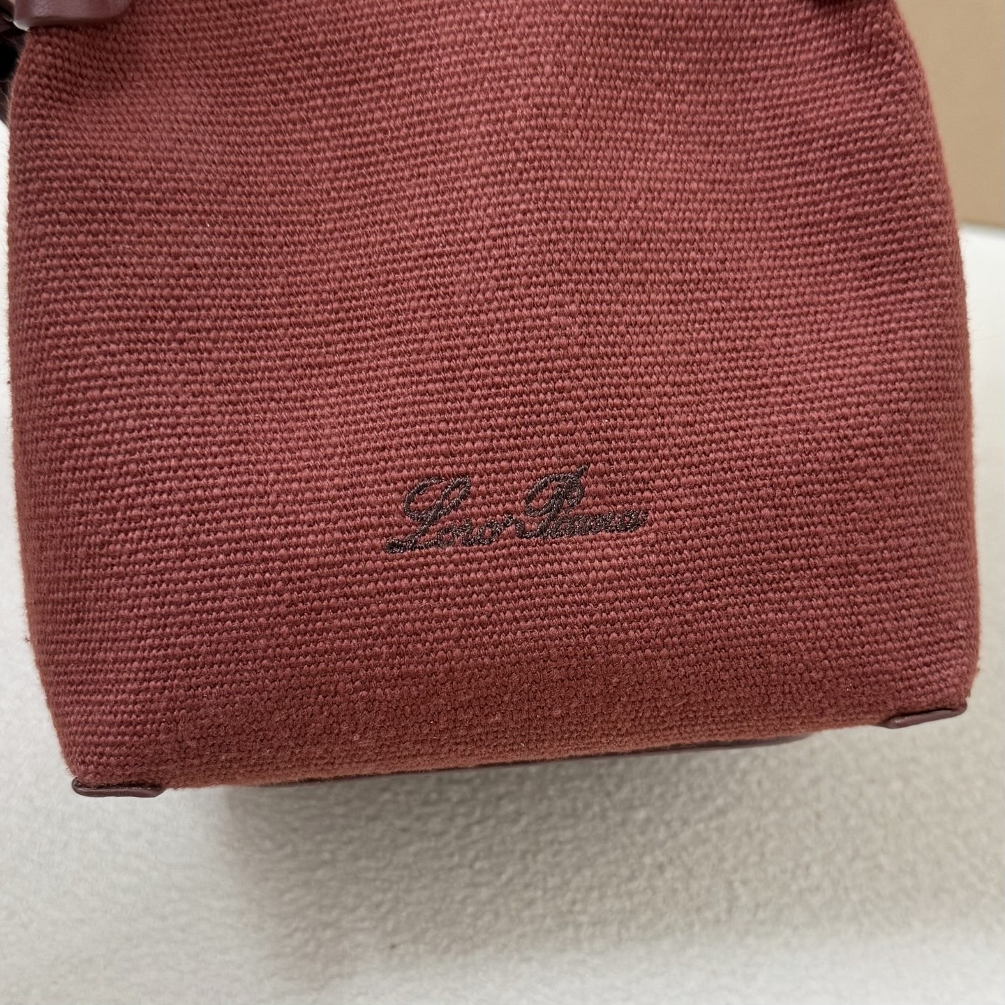 L0r0 P1ana Micro Bale Cotton bag 23x16x14cm