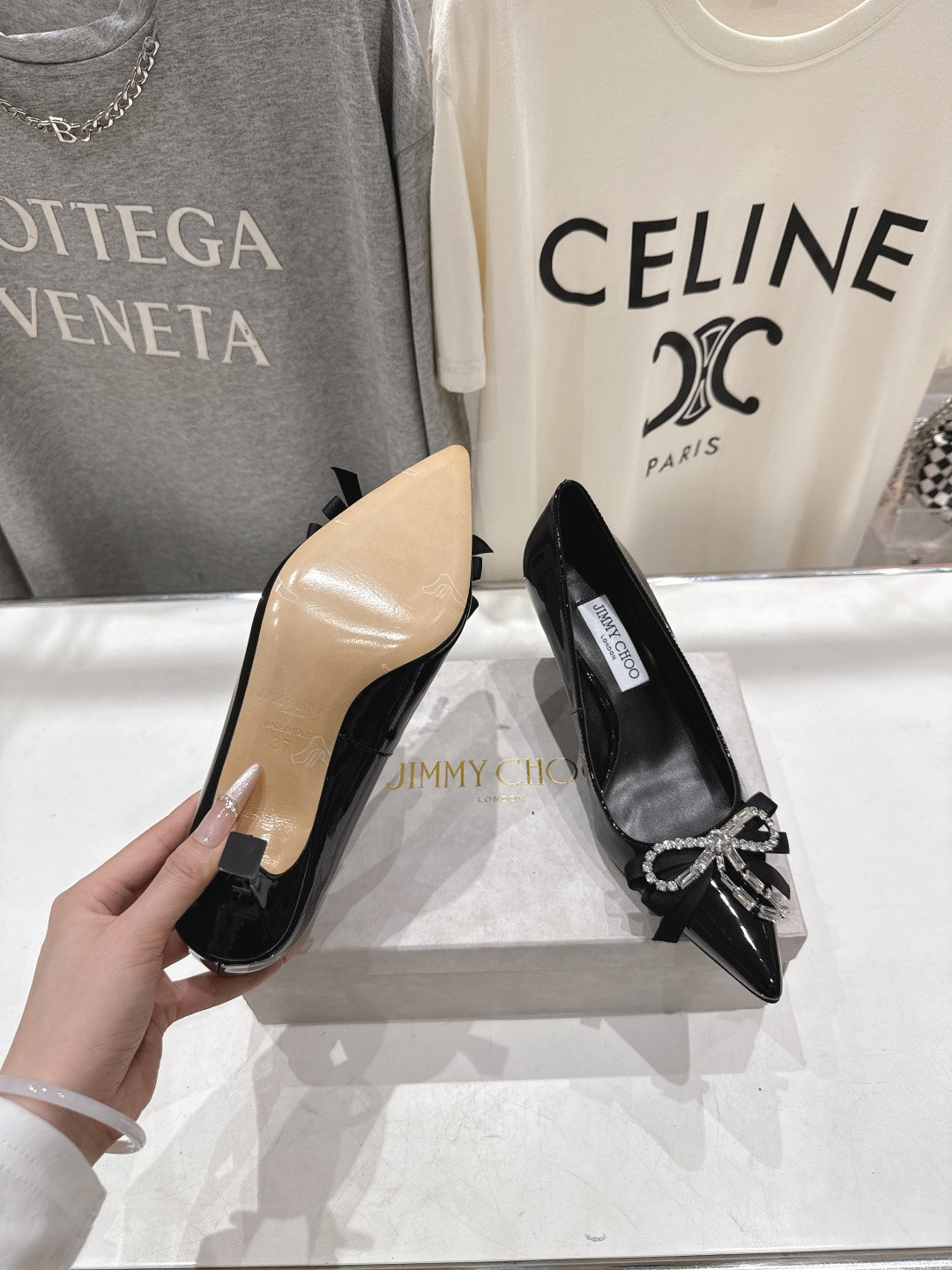 UA J1m*y Ch00 Auria Pumps 6.5cm Heel