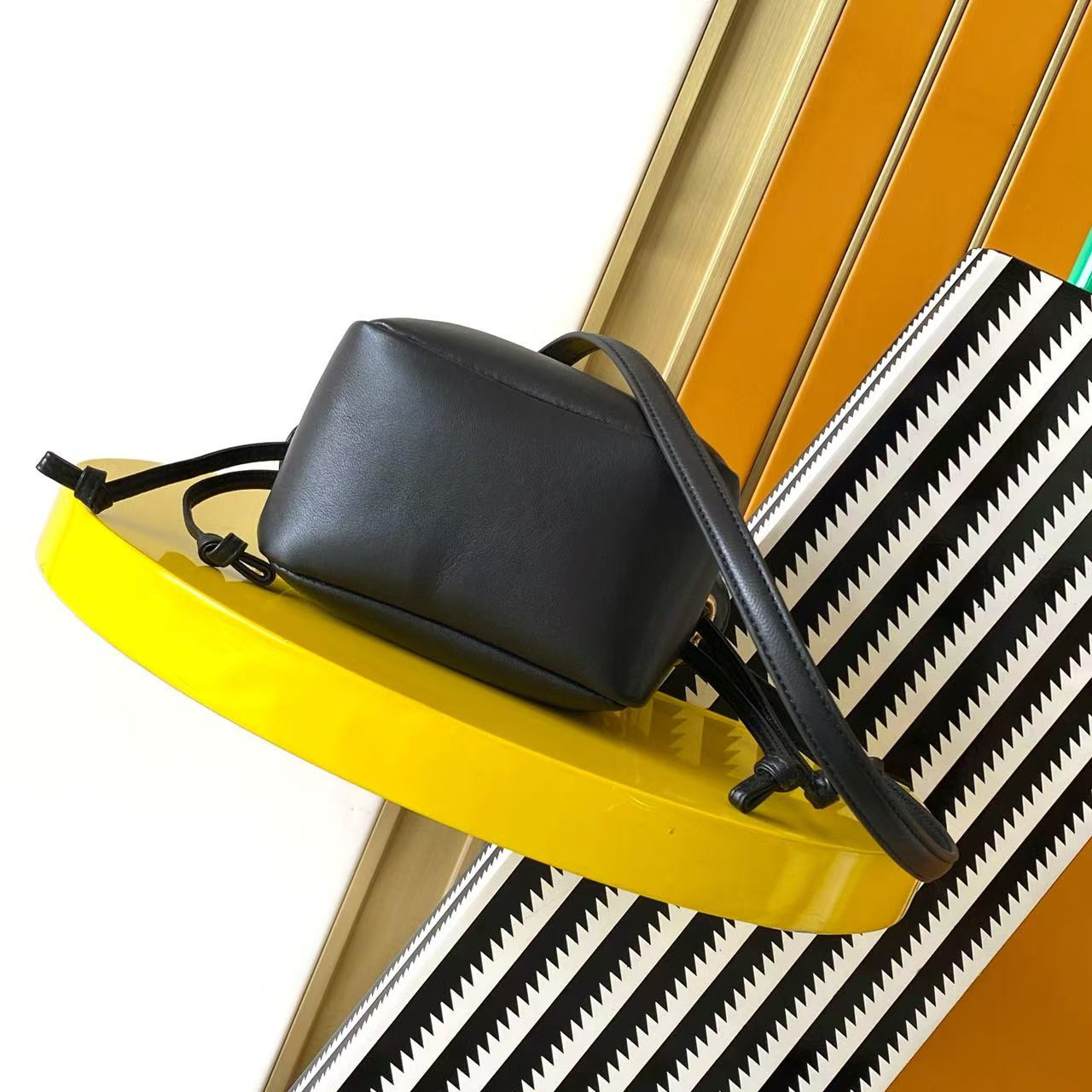 Y51 JAMIE Mini Shoulder Pouch in Lambskin 14.5x15.5x8cm