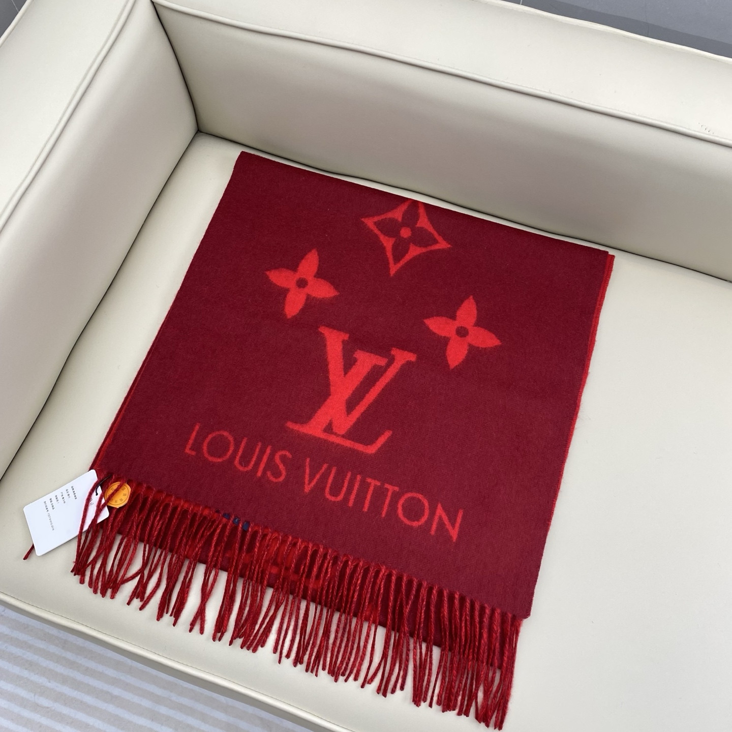 Louis Vuitton Reykjavik scarf 45x190cm 100% cashmere