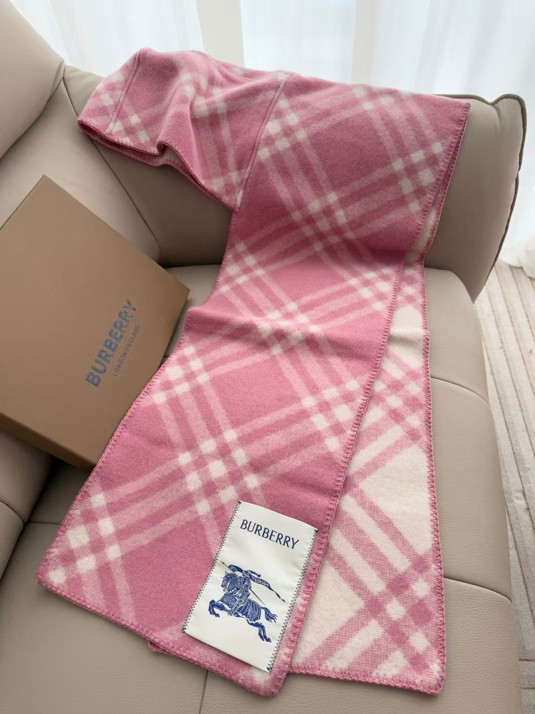 Bv*b*rry scarf 30x195cm