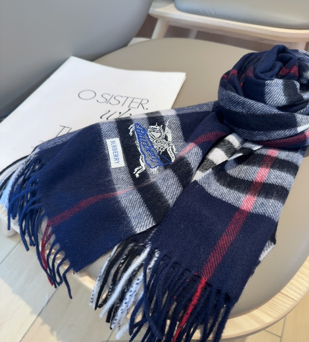 Bv*b*rry scarf 30x180cm