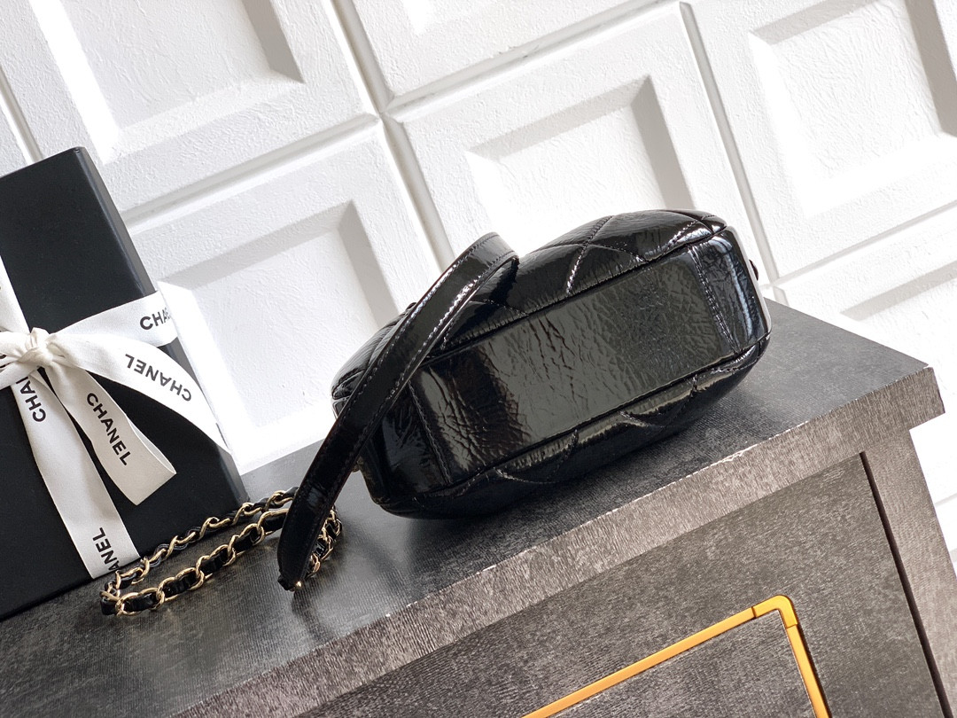 Ch**el Mini Bowling Bag 13x18x8cm