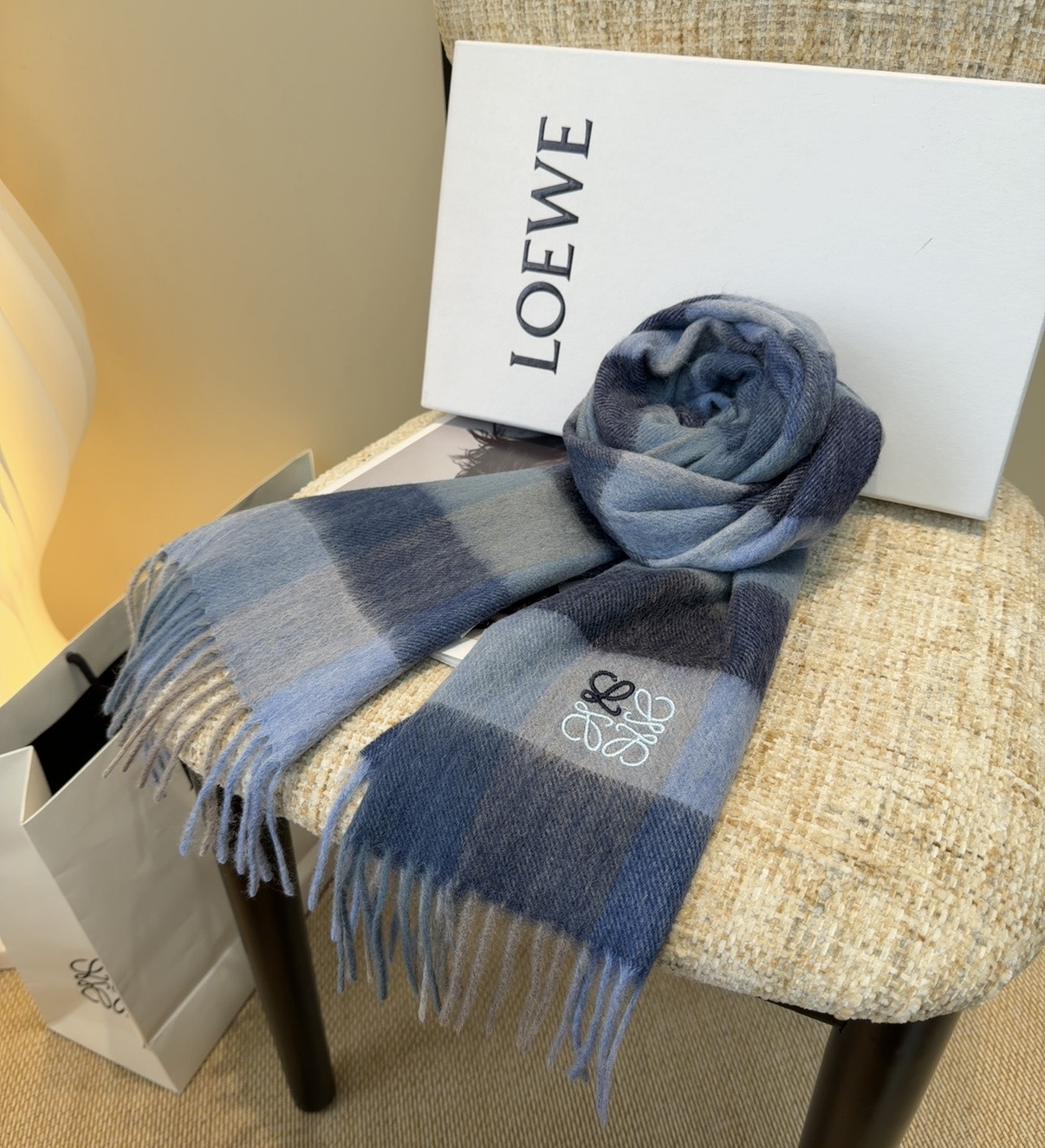 L0ew* scarf 30x180cm