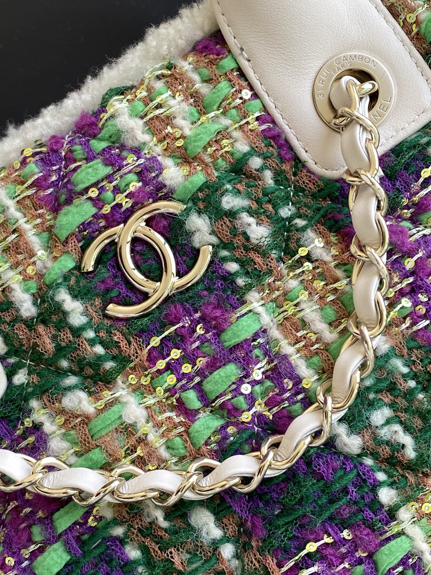 Ch**el Shopping Bag 27.5x39.5x16cm