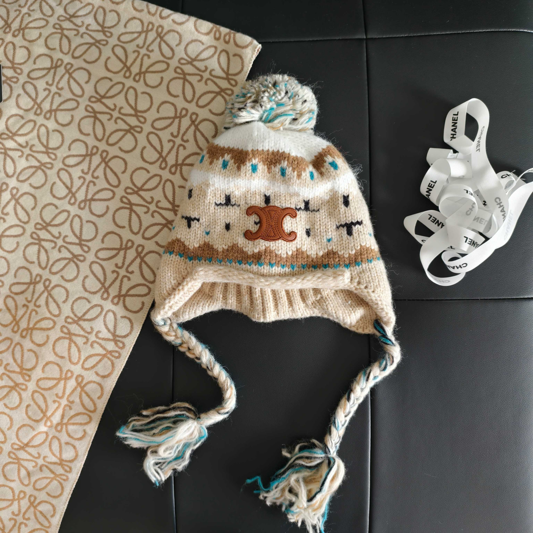 Celine Knit Trapper Hat