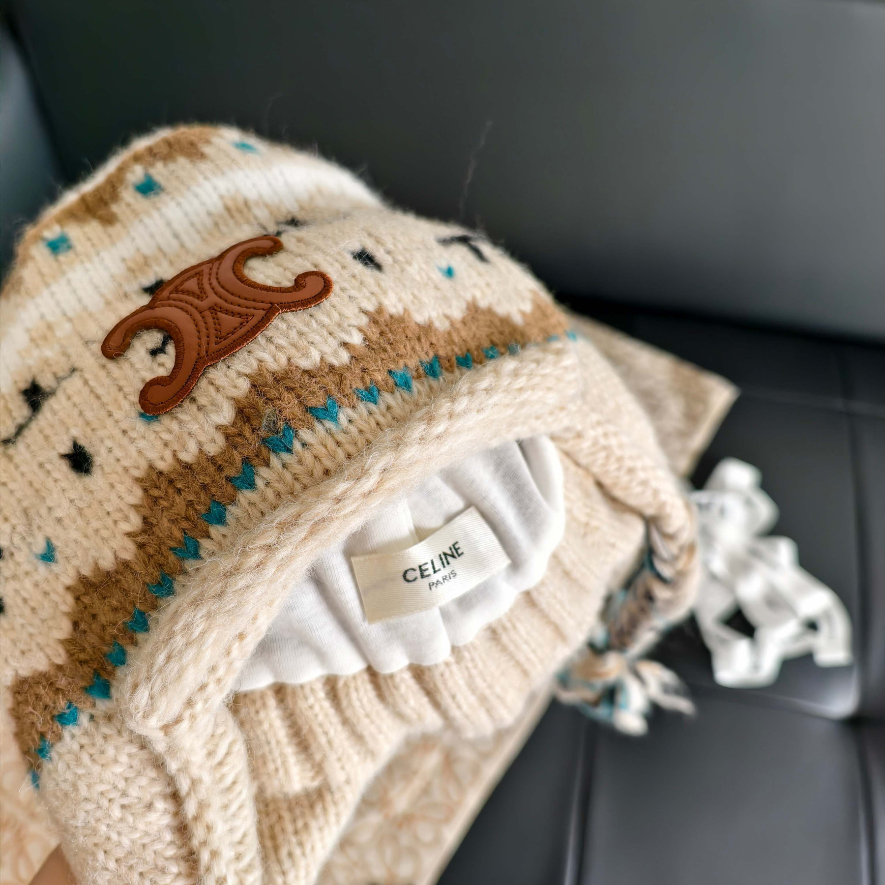 Celine Knit Trapper Hat