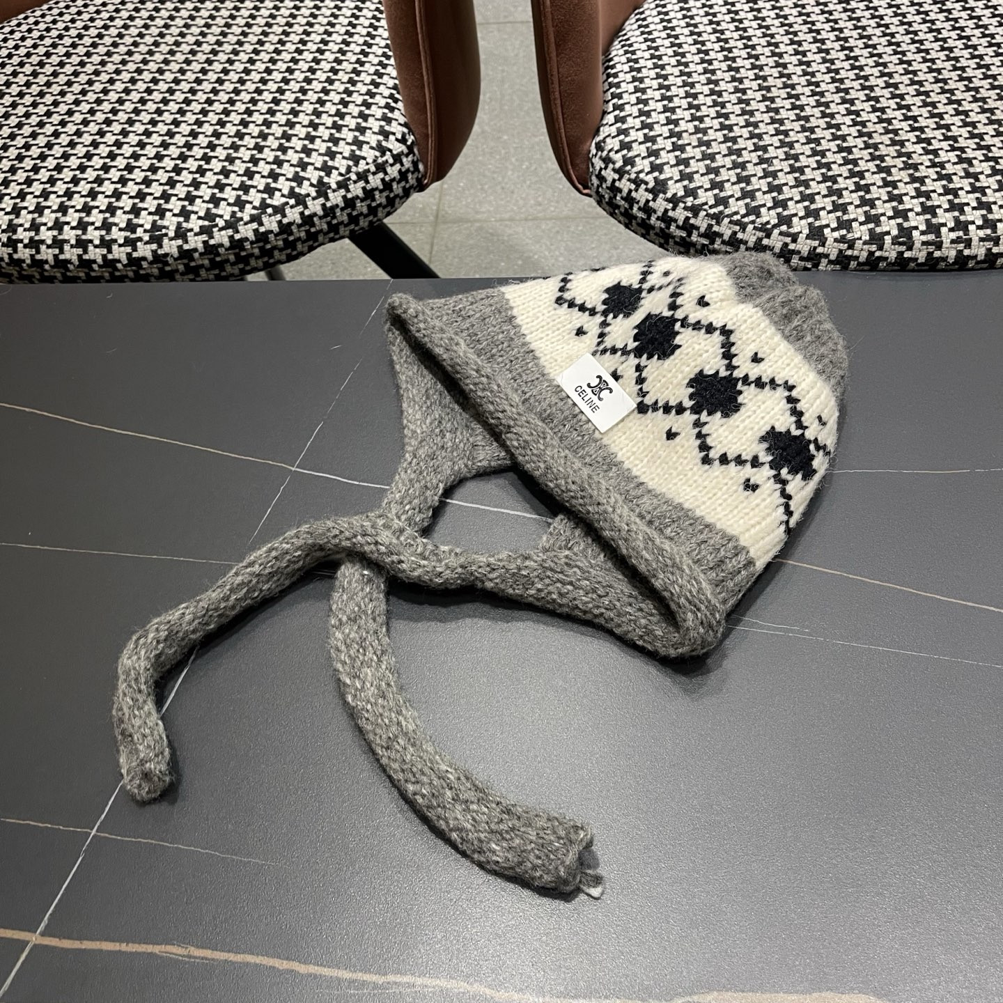 Celine Knit Trapper Hat