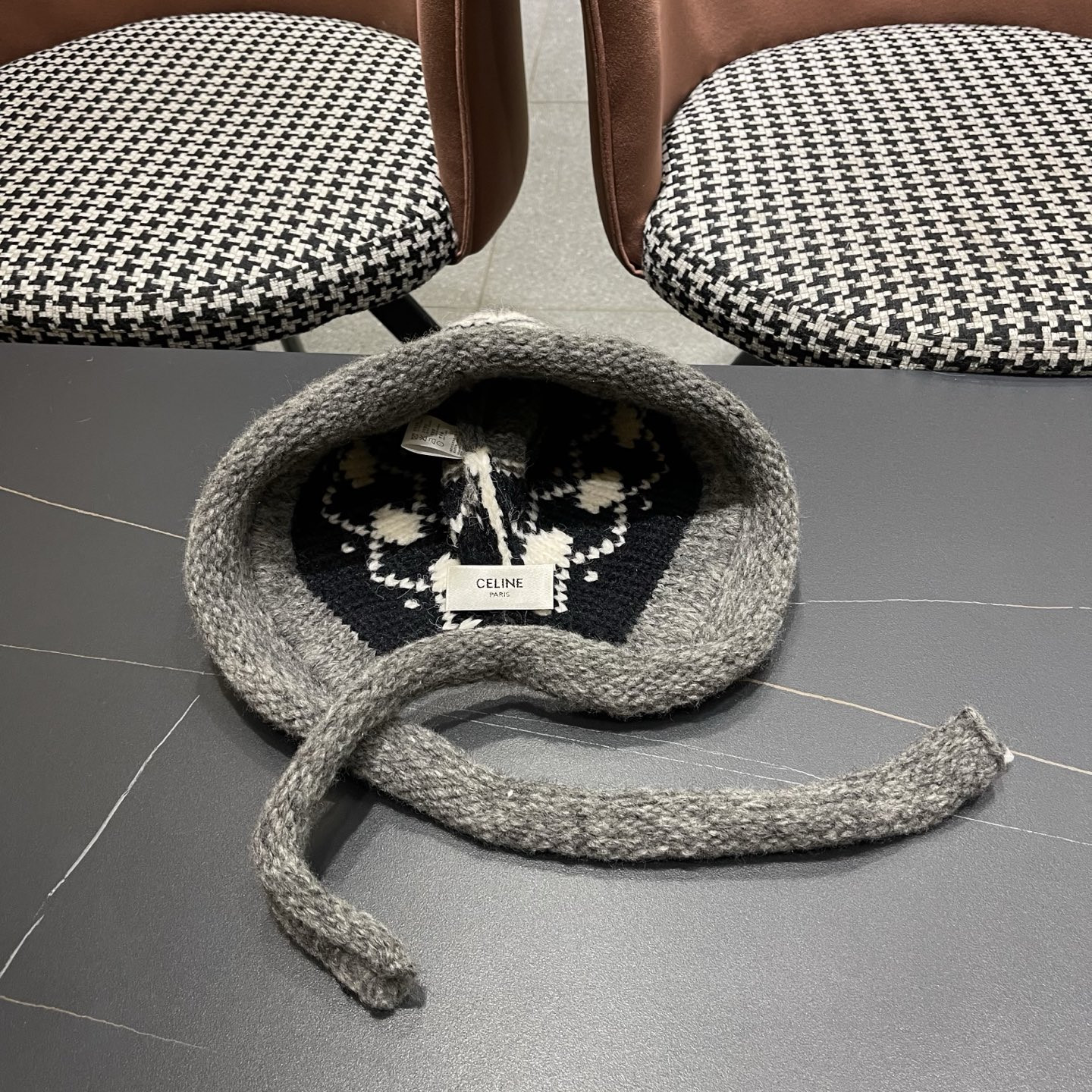 Celine Knit Trapper Hat