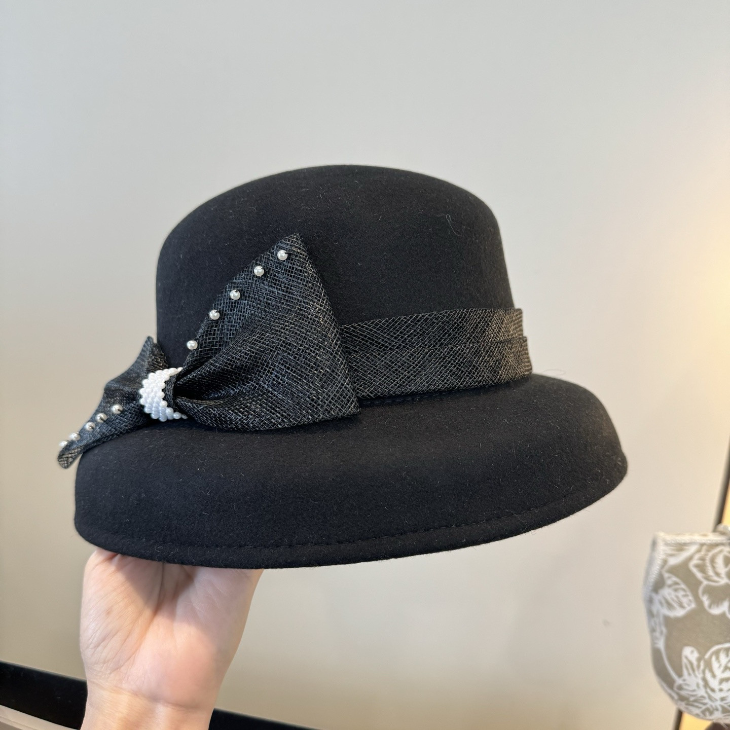 Miu Miu Wool Felt Hat 57cm Head Circumference
