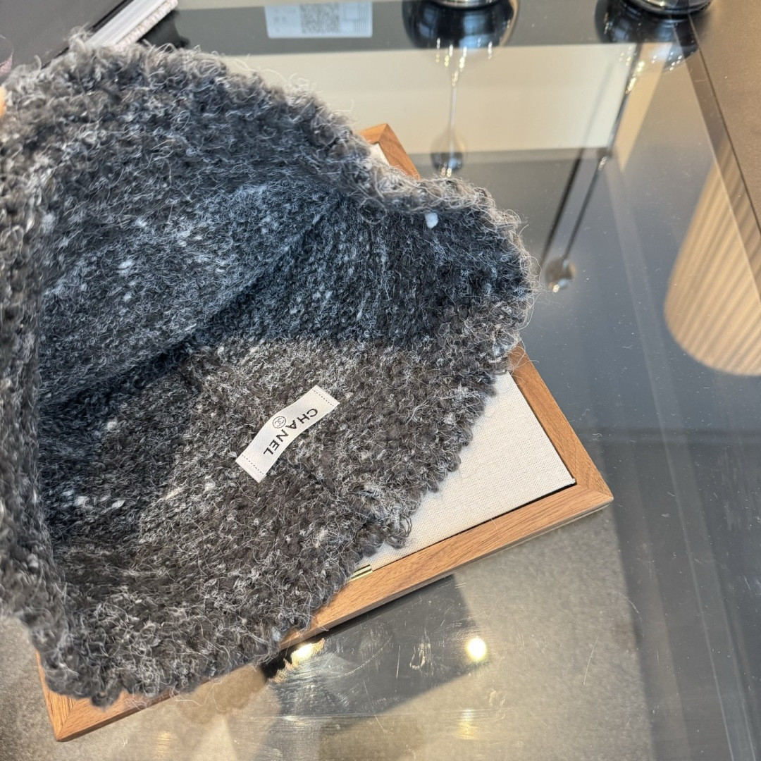 Chanel Knit Bucket Hat