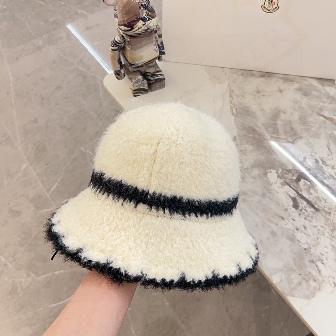 Chanel Knit Bucket Hat